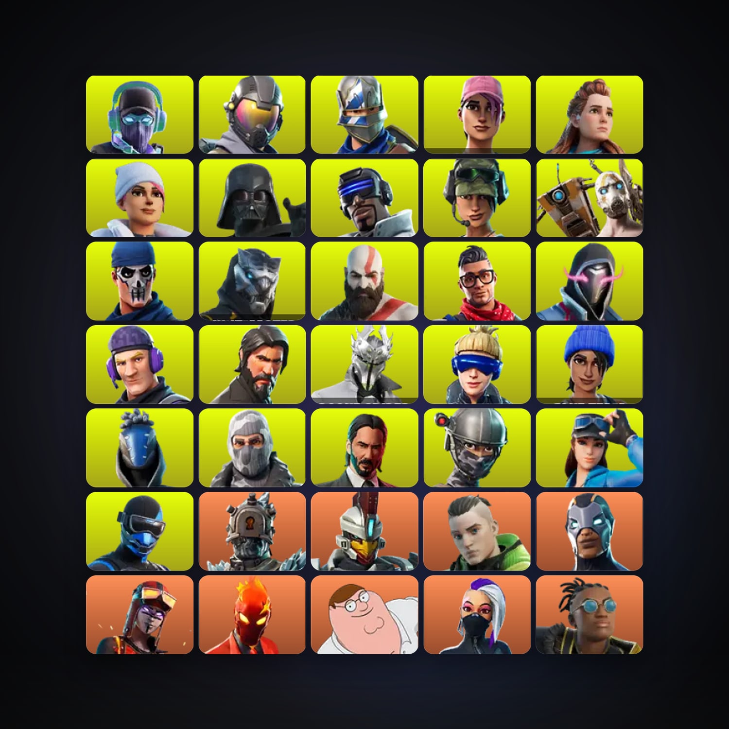 The Prisoner · Sentinel | 1162 Skins | 2K V-Bucks | Level 3934 | 540 Wins