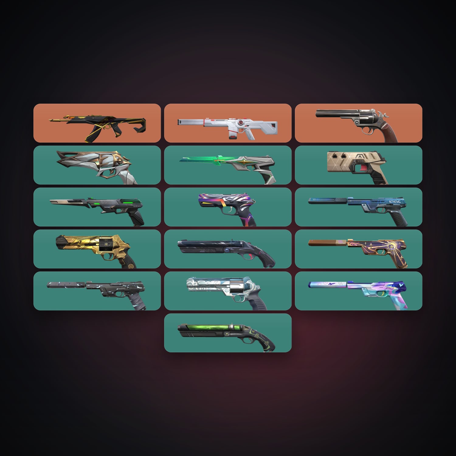 EU Plat 2 locker — 17 skins, lvl 200 — HabibiAccounts