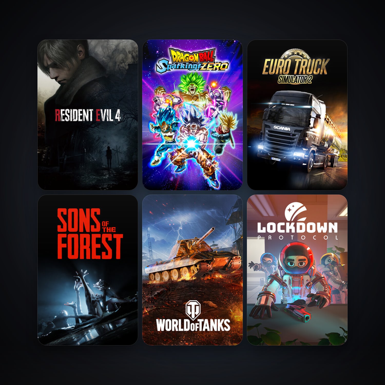Euro Truck Simulator 2 + Sons Of The Forest, 13 games, clean — HabibiAccounts
