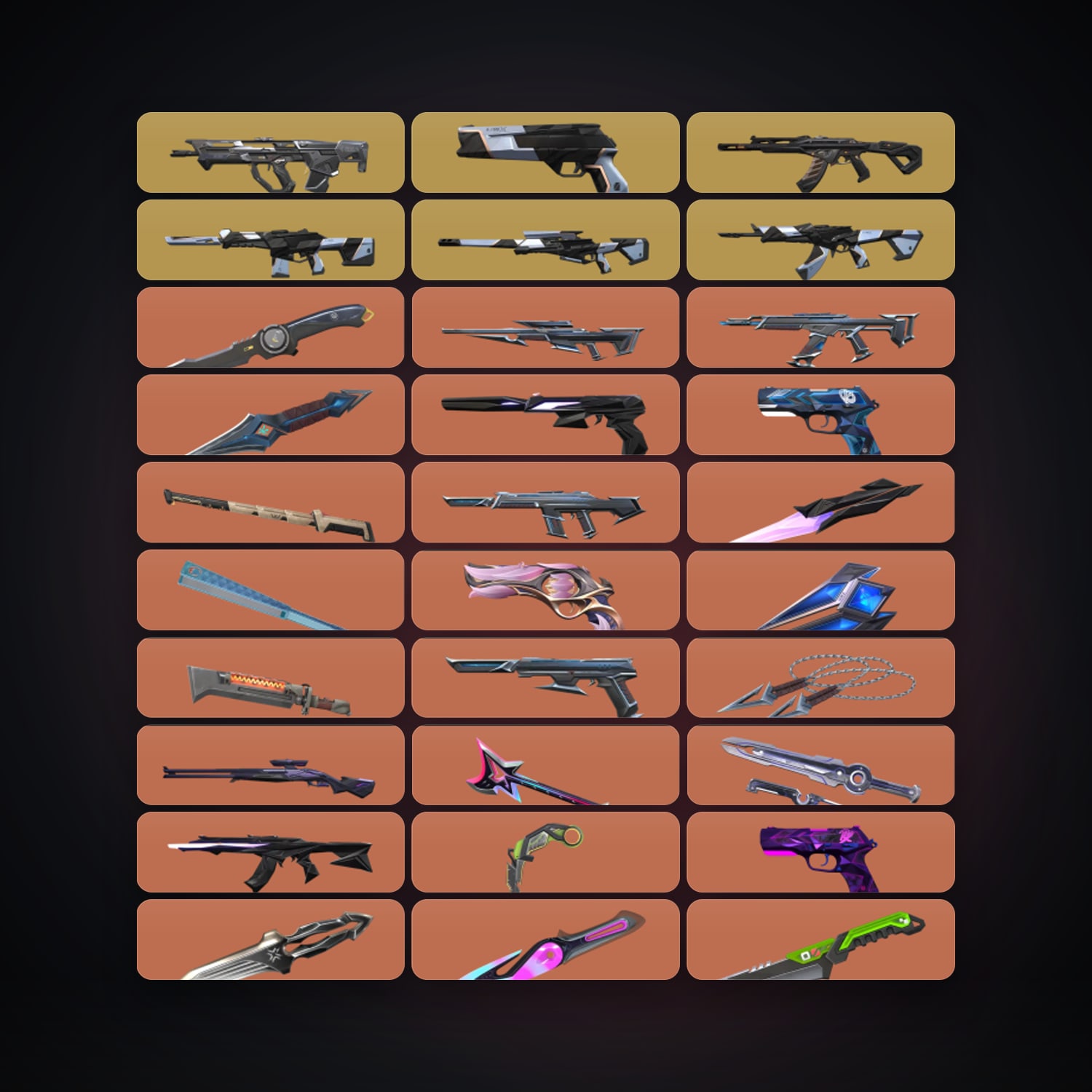 21 Rank | EU Server | 272 Skins | 27 Knives | Level 379