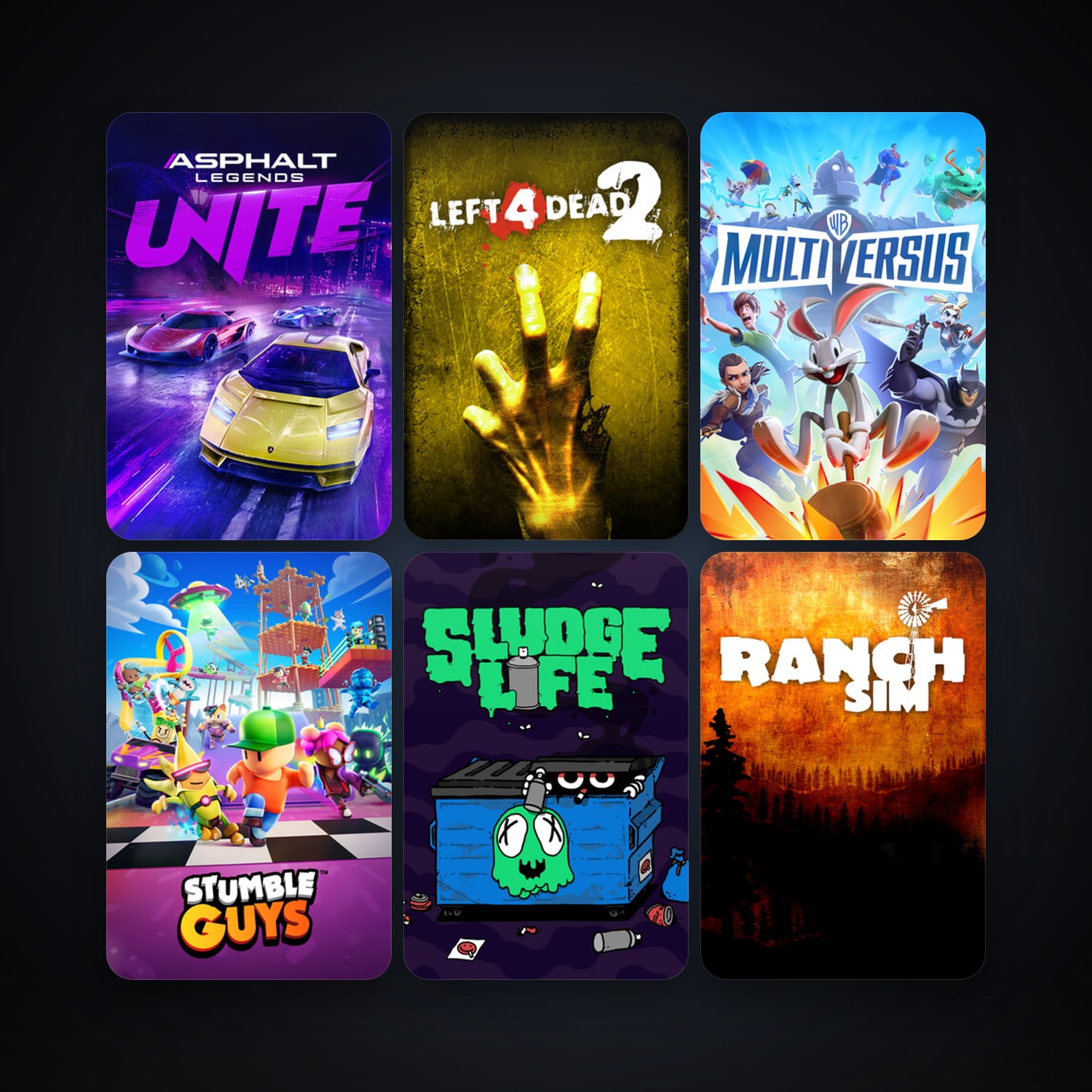 Left 4 Dead 2 + Borderlands 2, 19 games, clean — HabibiAccounts