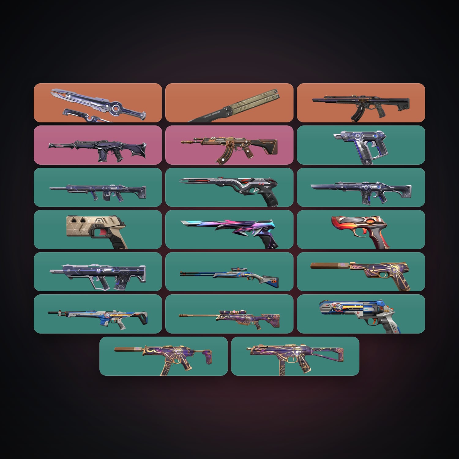 EU Bronze 2 locker — 2 knives, 21 skins, lvl 85 — HabibiAccounts
