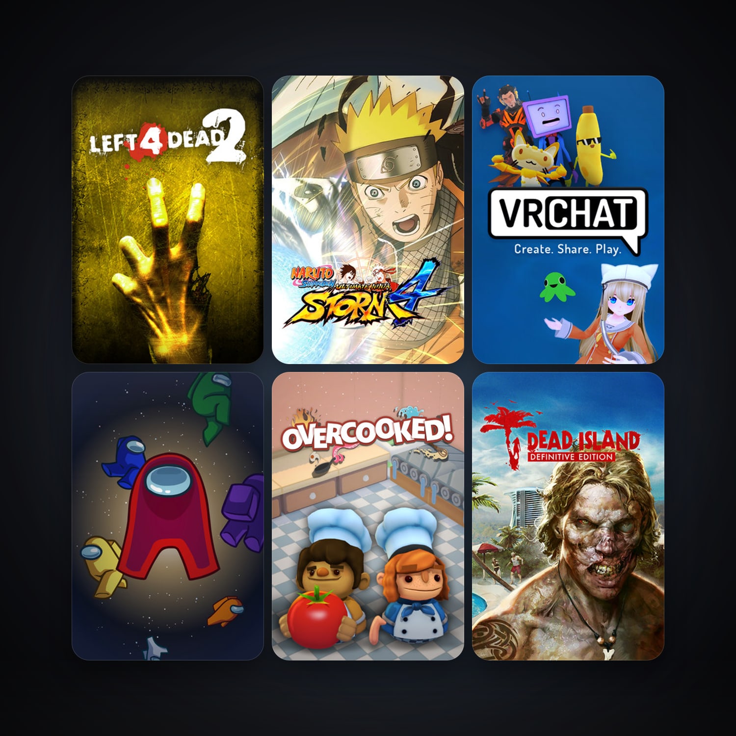 Left 4 Dead + Left 4 Dead 2, 14 games, clean — HabibiAccounts