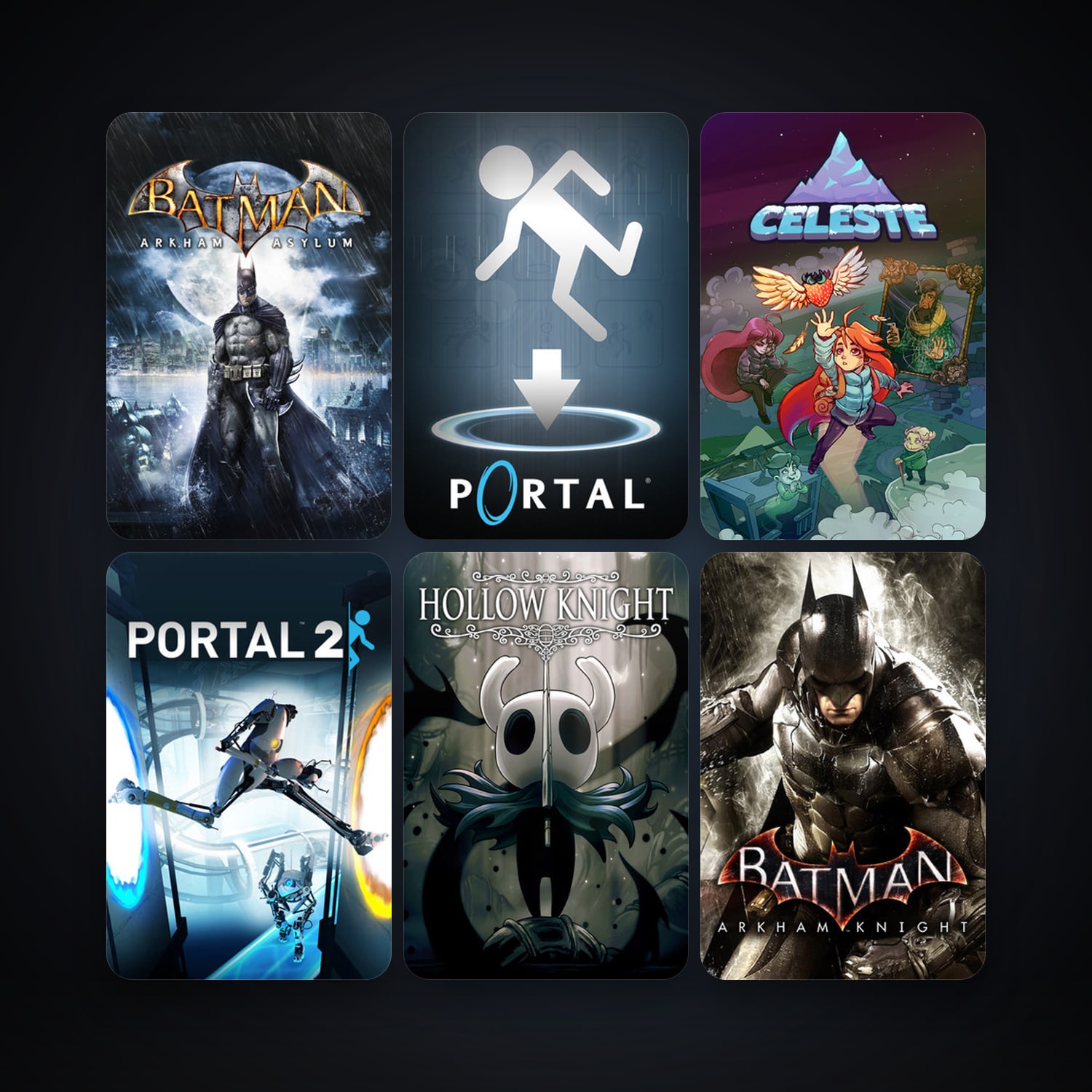 Portal + Portal 2, 15 games, clean — HabibiAccounts