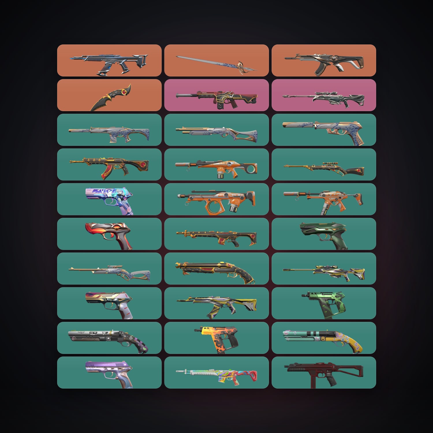 EU Diamond 1 locker — 2 knives, 55 skins, lvl 270 — HabibiAccounts
