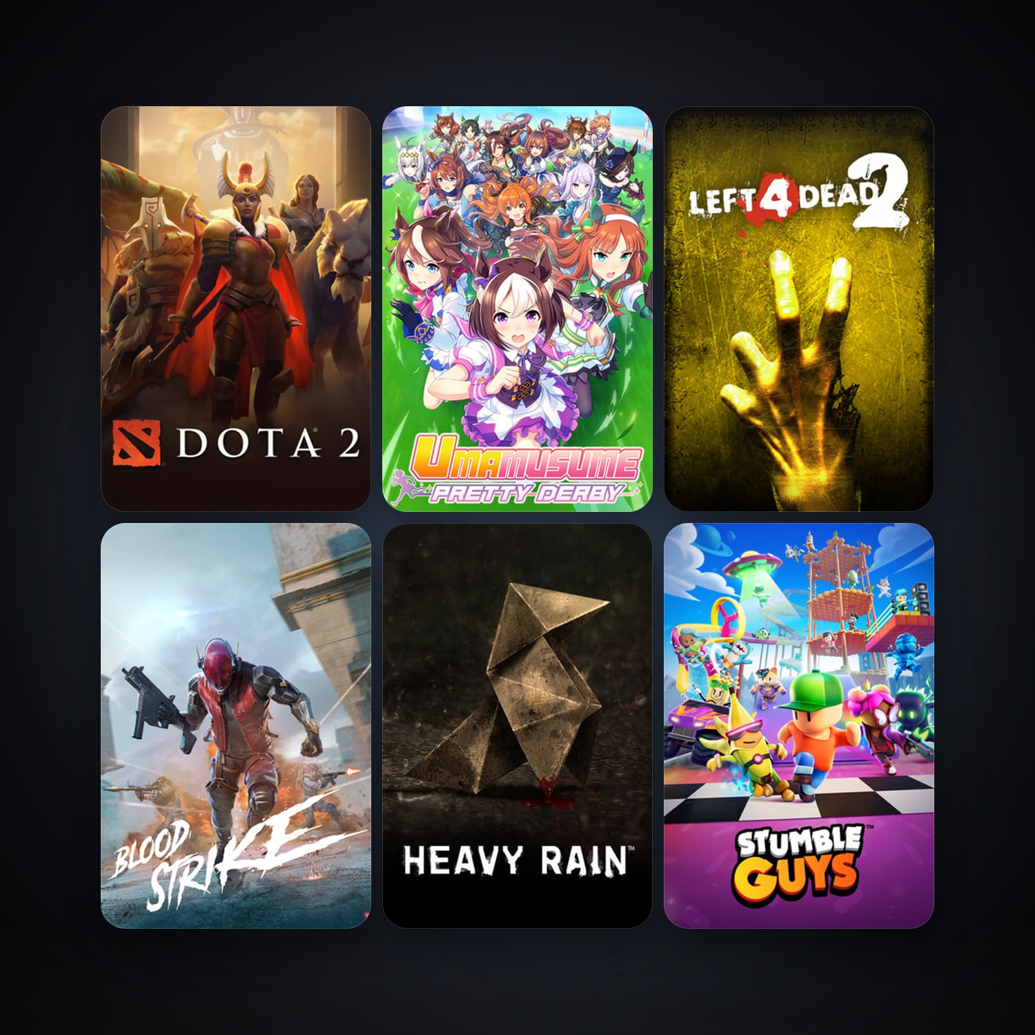 Left 4 Dead + Left 4 Dead 2, 10 games, clean — HabibiAccounts