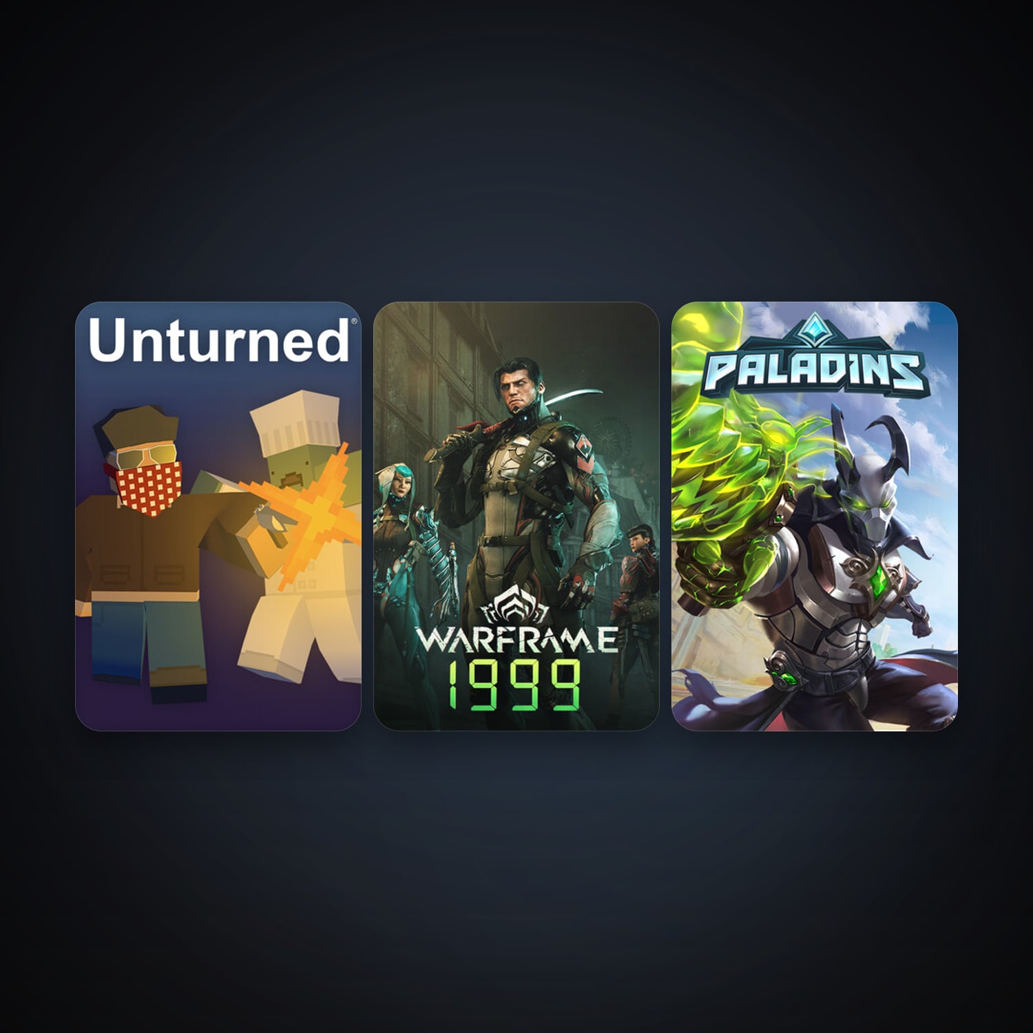 Free CS2 (No Prime) + Warframe, 6 games, clean — HabibiAccounts