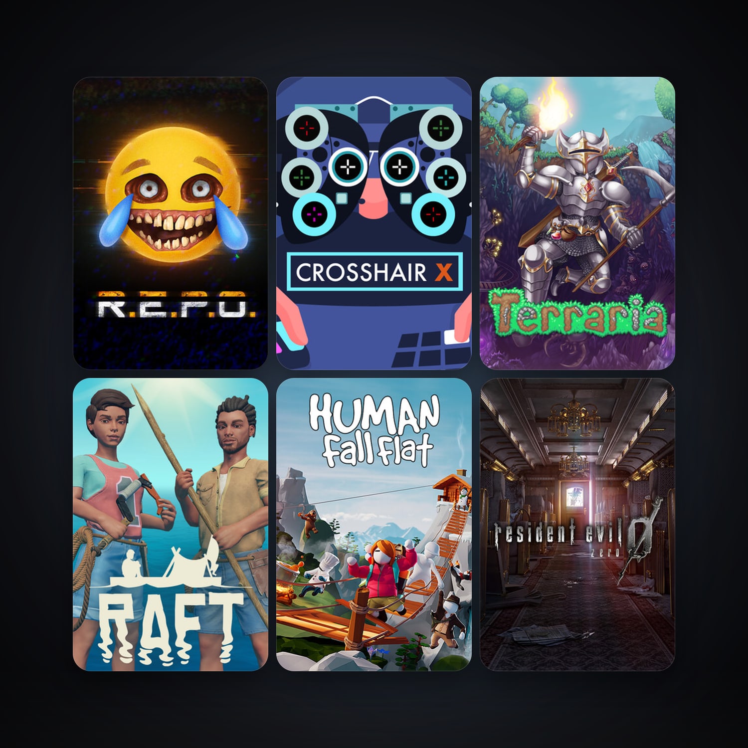 Terraria + Resident Evil 0 / biohazard 0 HD REMASTER, 11 games, clean — HabibiAccounts