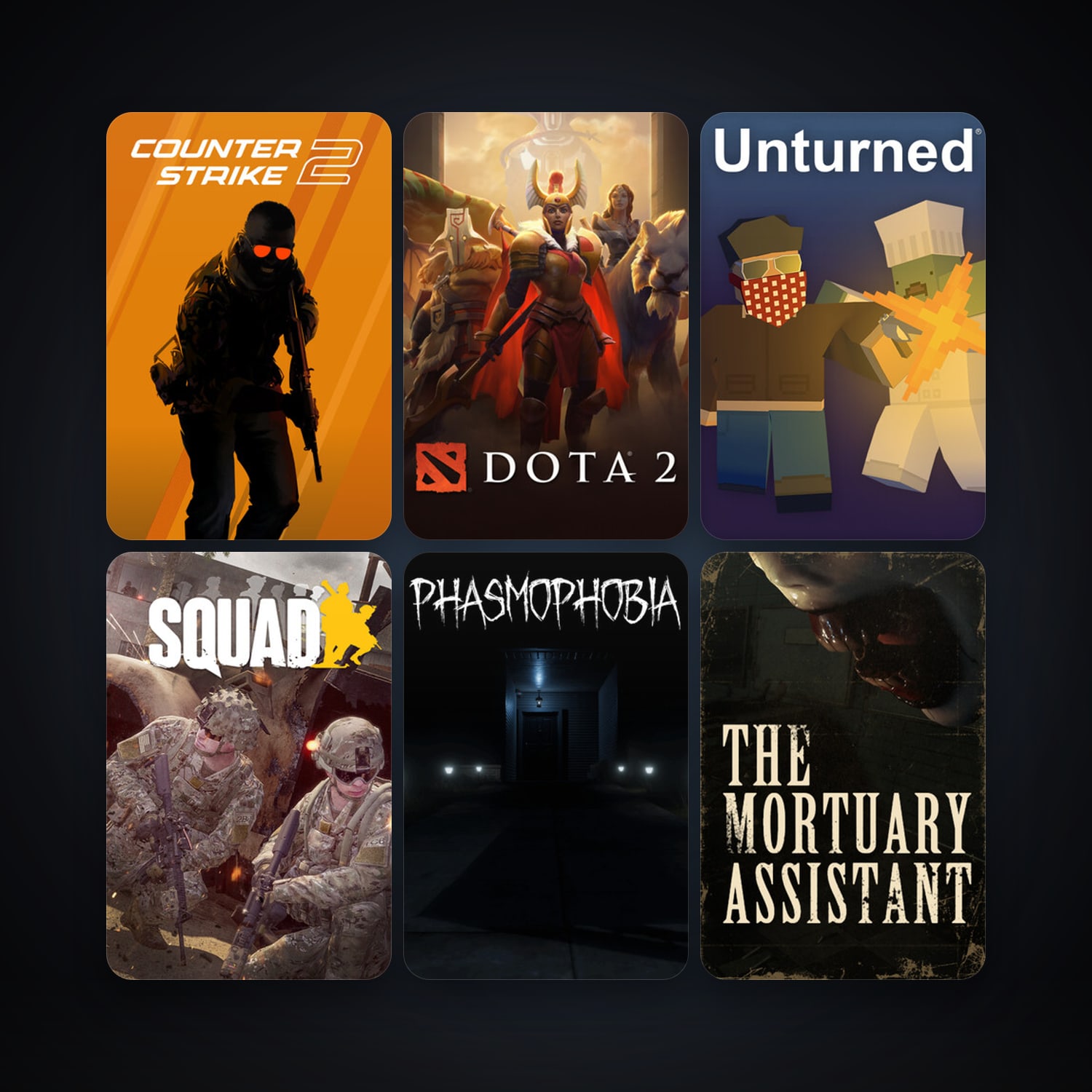 Dota 2 + Portal 2, 52 games, Steam 19, clean — HabibiAccounts