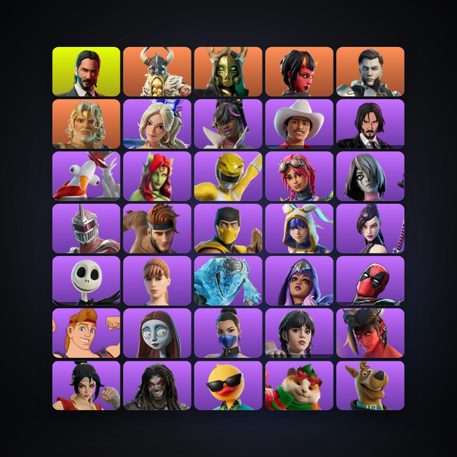 Magnus — Hades — 391 skins — 1.2K V-Bucks — lvl 2708 — HabibiAccounts