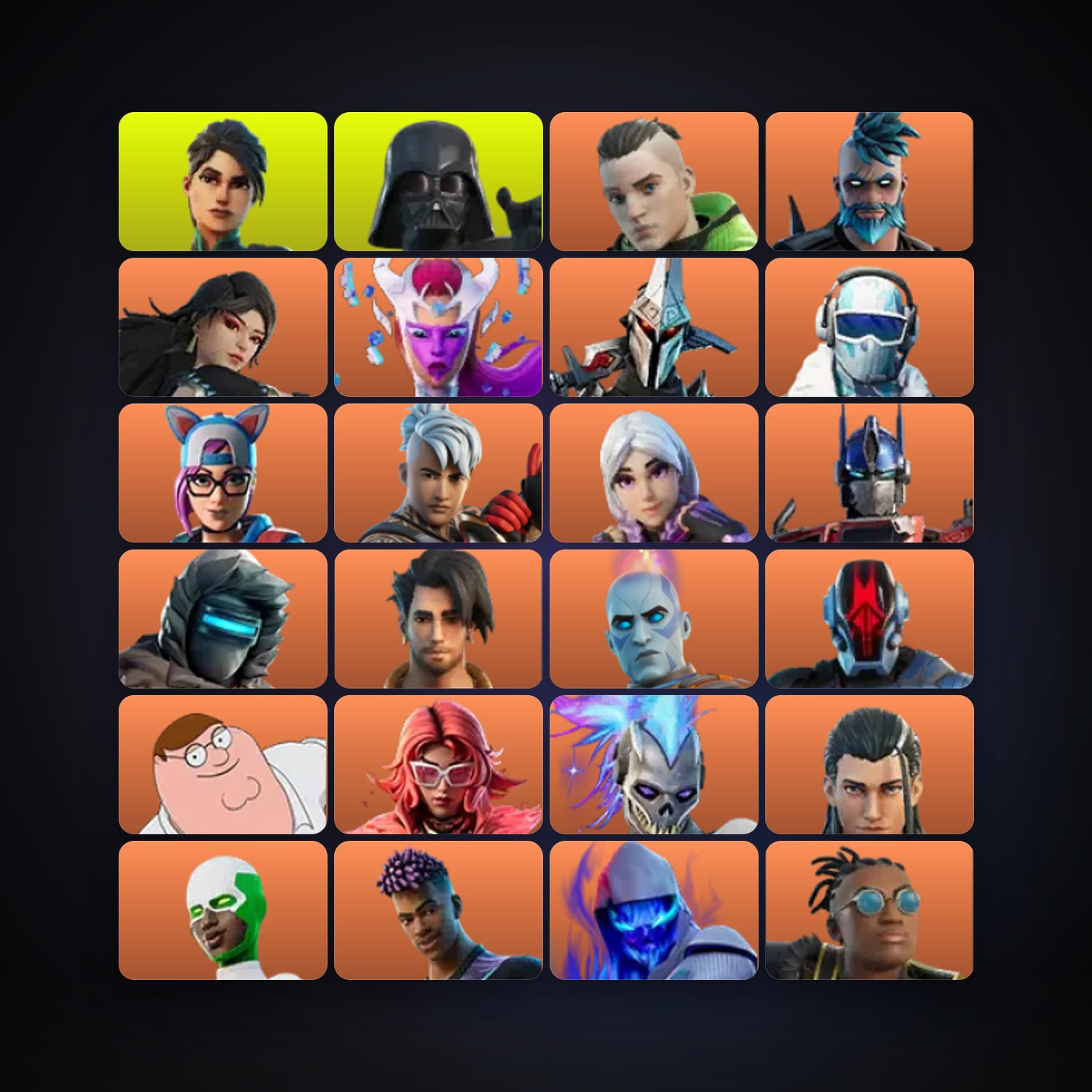 Twyn — Omegarok — 258 skins — 1.1K V-Bucks — lvl 4407 — HabibiAccounts