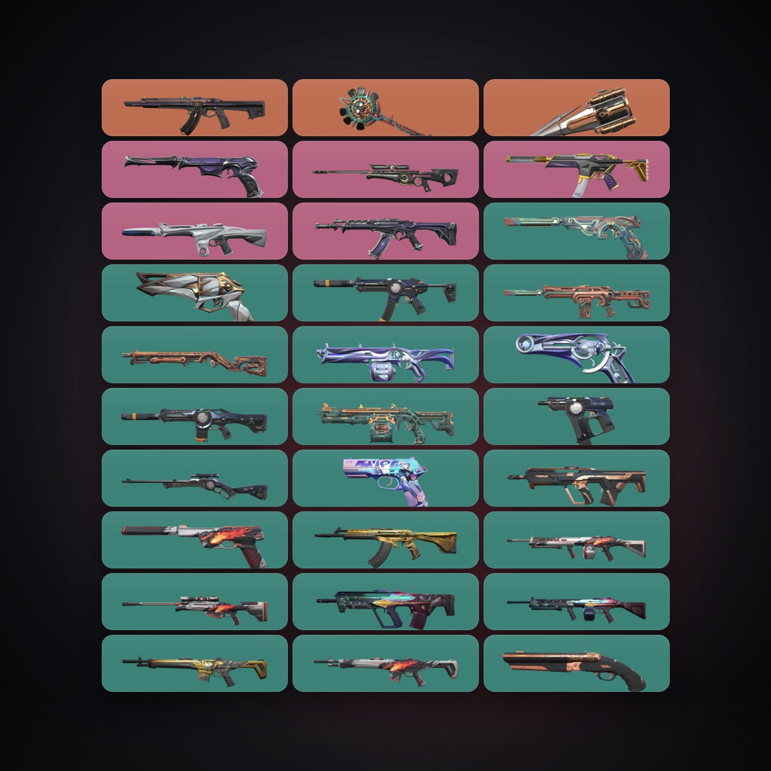 AP Plat 2 locker — 2 knives, 39 skins, lvl 126 — HabibiAccounts