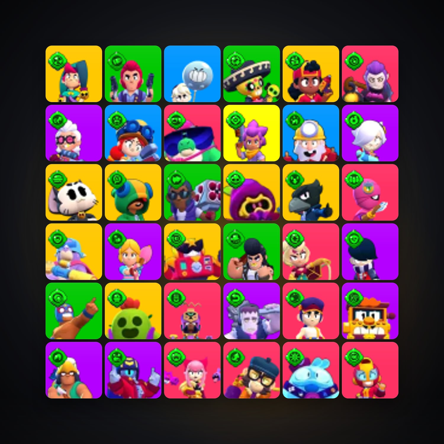 105 Brawlers | 54.9K Trophies | TH 16 — Supercell Account — HabibiAccounts