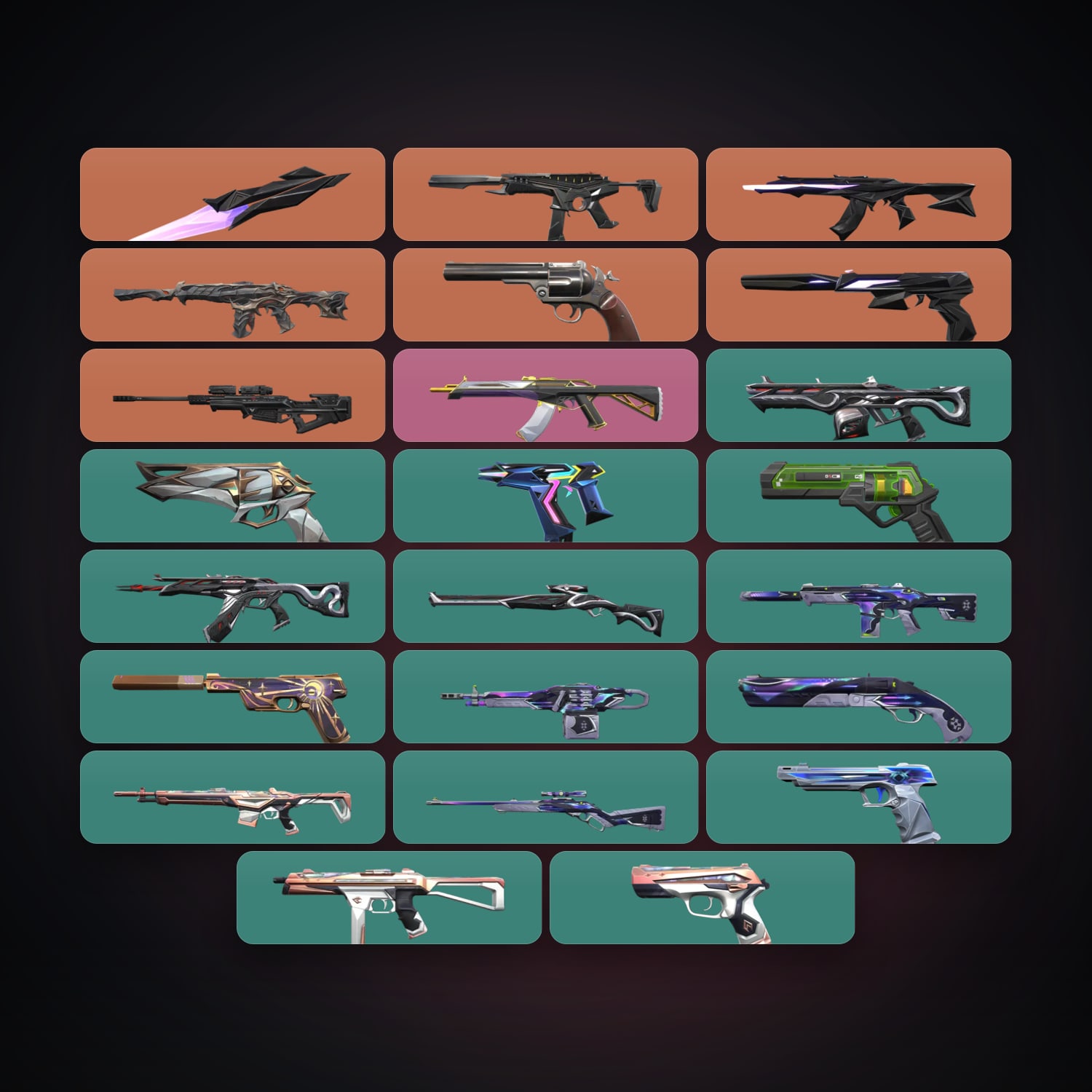 EU Plat 1 locker — 1 knives, 23 skins, lvl 123 — HabibiAccounts