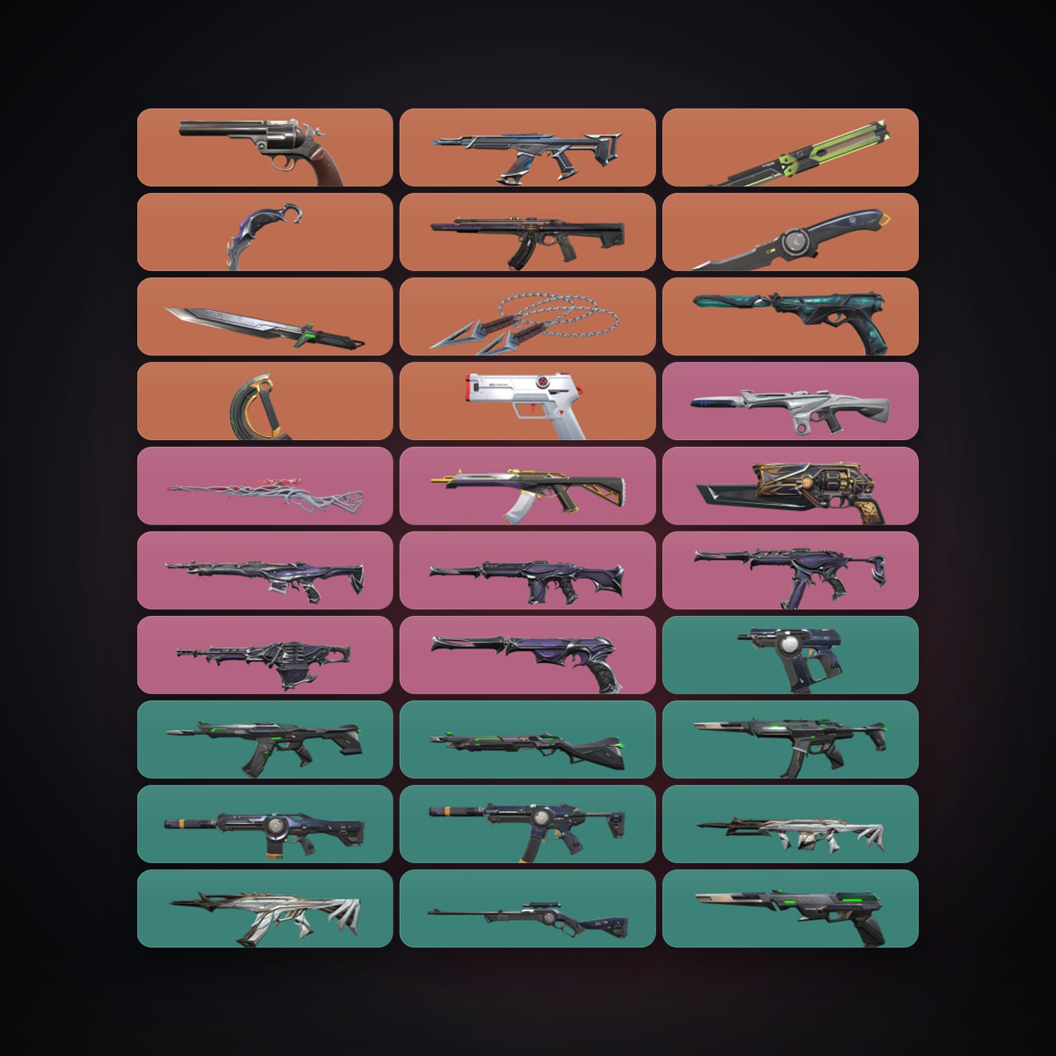 EU Silver 3 locker — 6 knives, 51 skins, lvl 57 — HabibiAccounts