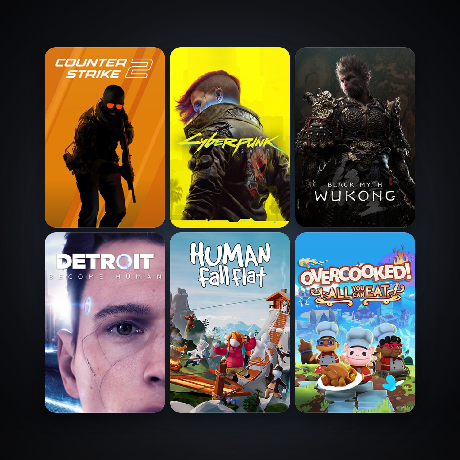 هالحساب ستيم فلين، CS2 Prime وLittle Nightmares، 41 لعبة، صامد واضح — HabibiAccounts