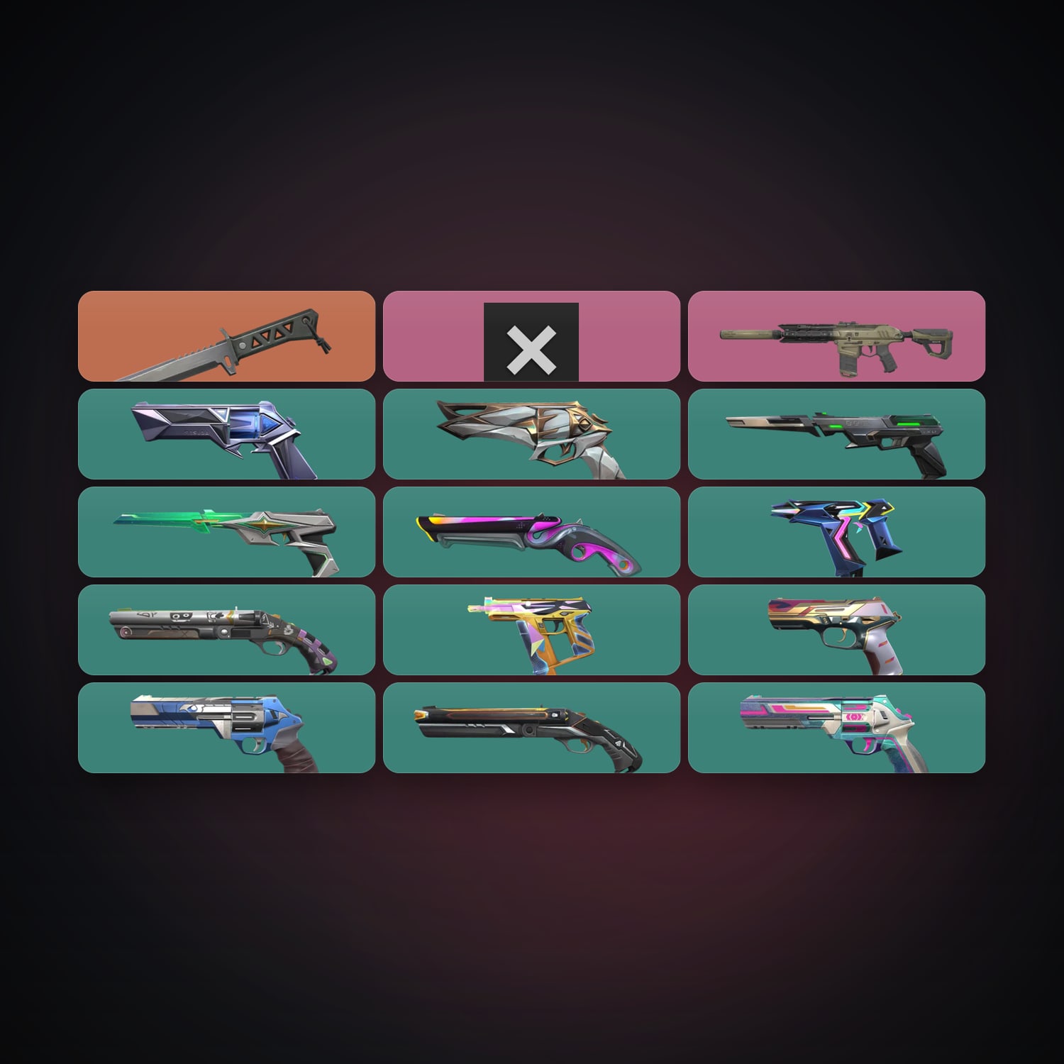 AP Plat 1 locker — 1 knives, 15 skins, lvl 195 — HabibiAccounts