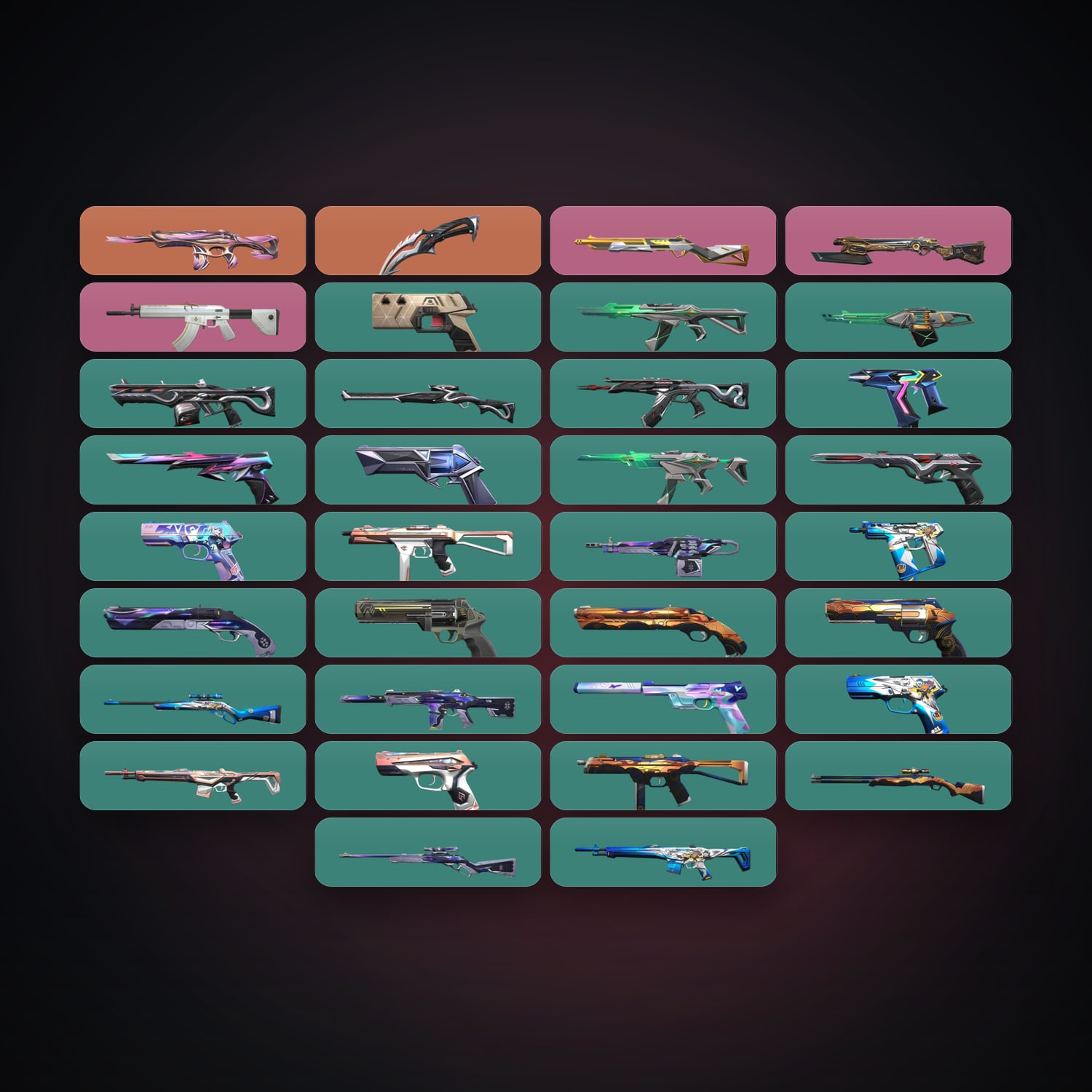 AP Iron 3 locker — 1 knives, 34 skins, lvl 171 — HabibiAccounts