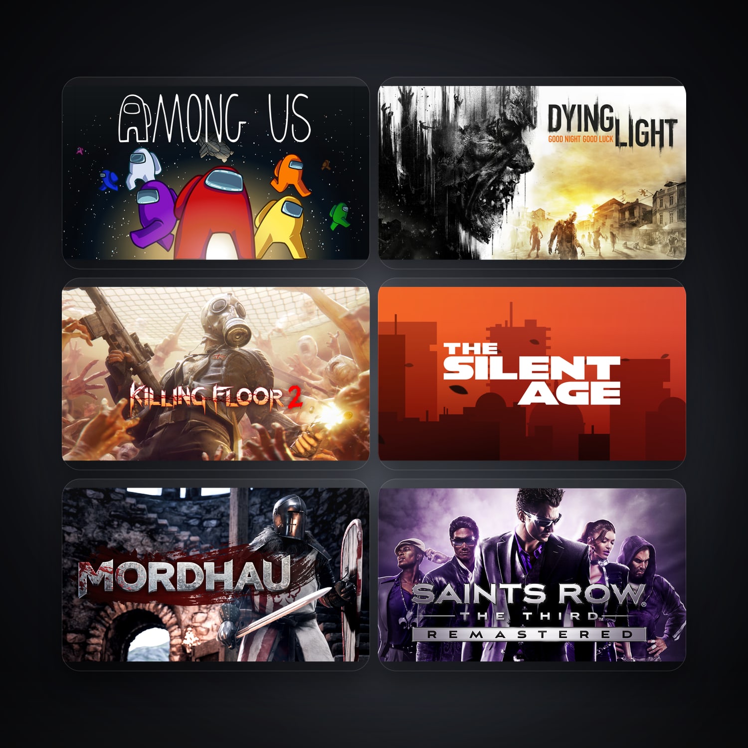 هالحساب إبك فيه Among Us وDying Light Enhanced Edition، ID، 25 ألعاب — HabibiAccounts