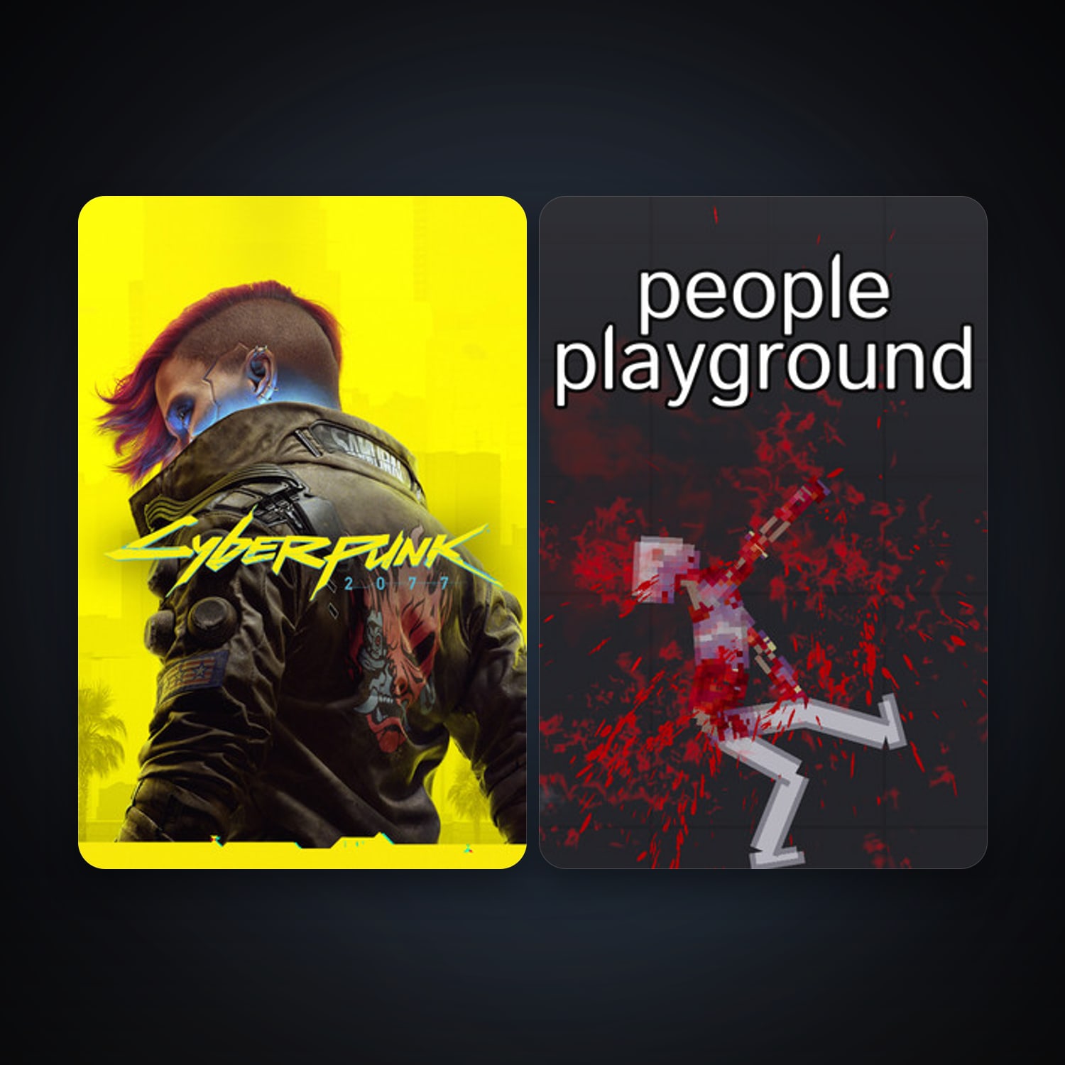 Cyberpunk 2077 + People Playground, 5 games, clean — HabibiAccounts