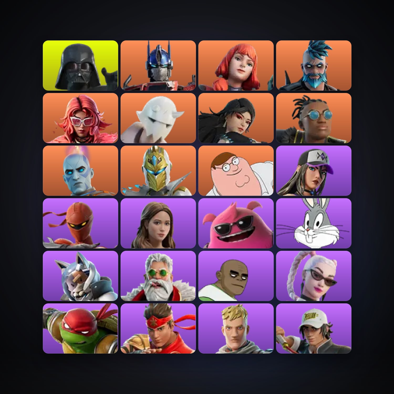 Optimus Prime — The Imagined — 207 skins — 1.4K V-Bucks — lvl 1633 — HabibiAccounts