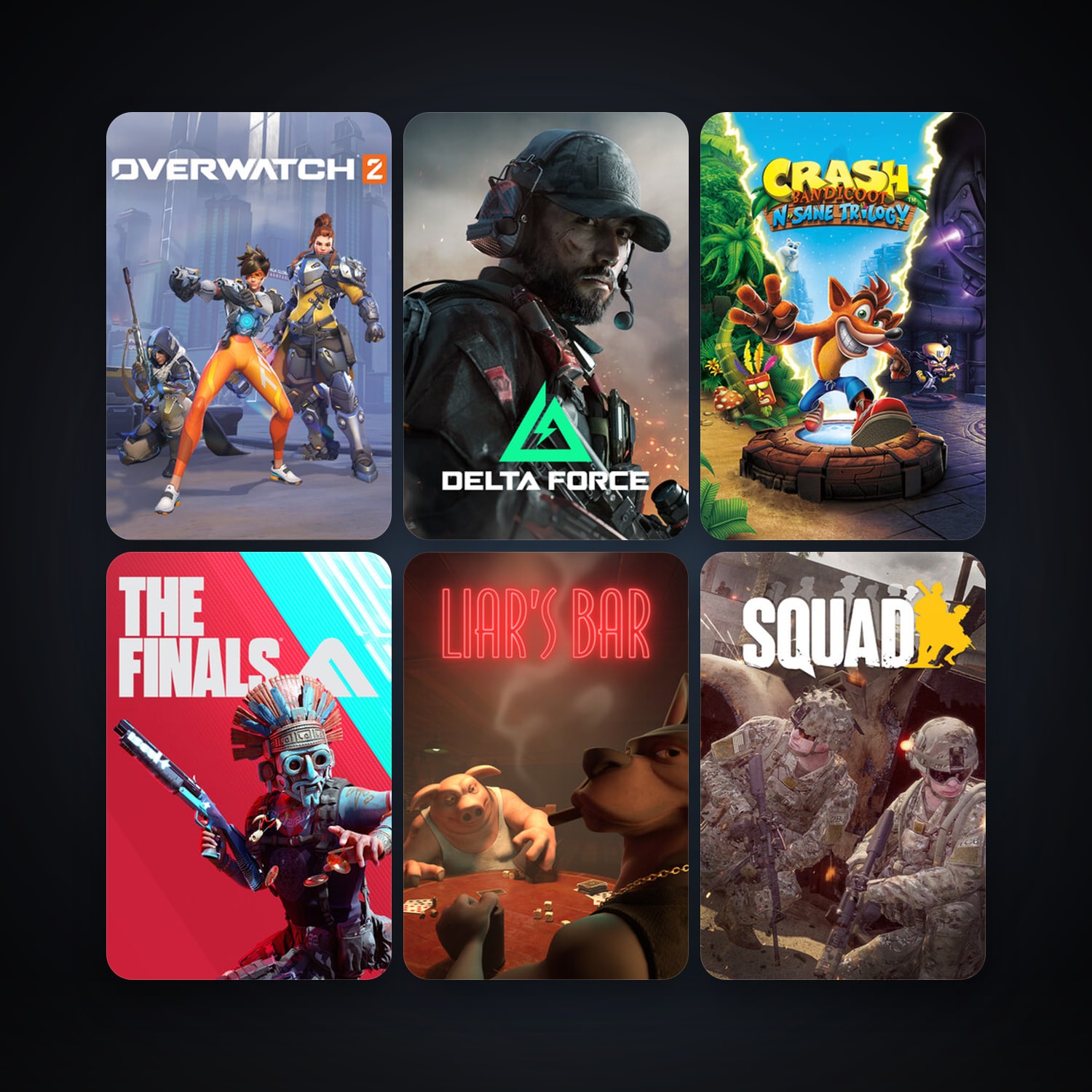 Squad + MONOPOLY PLUS, 19 games, clean — HabibiAccounts