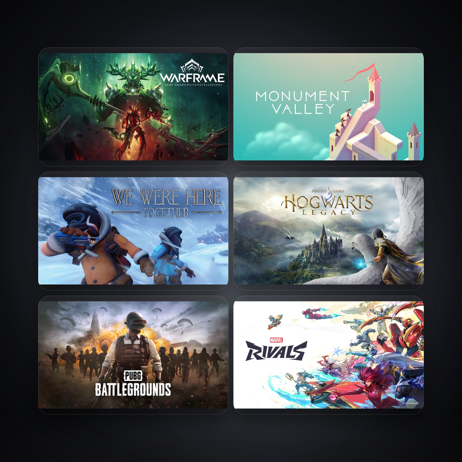 هالحساب إبك فيه Warframe وMonument Valley، NP، 81 ألعاب — HabibiAccounts