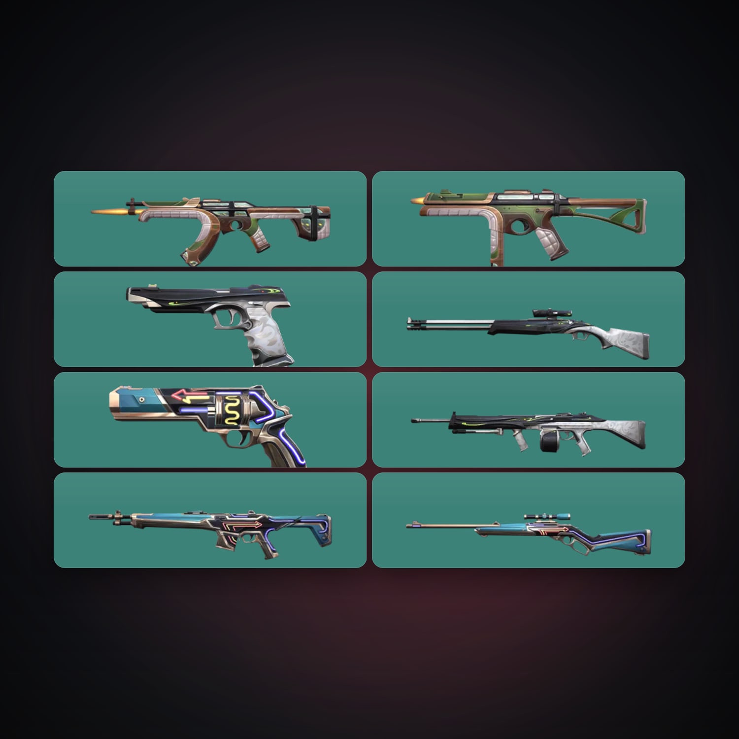 EU Bronze 1 locker — 8 skins, lvl 25 — HabibiAccounts