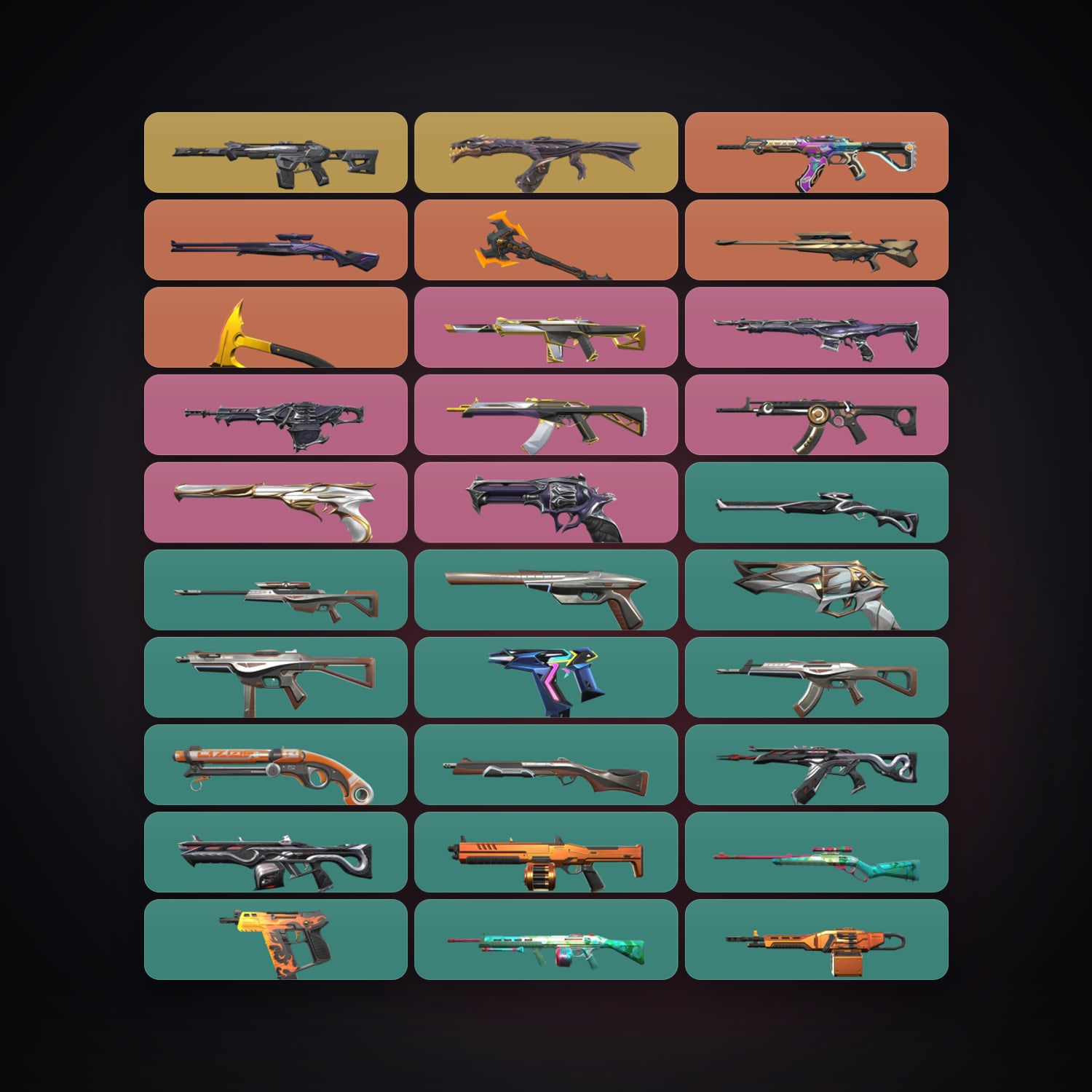 EU Gold 1 locker — 2 knives, 52 skins, lvl 266 — HabibiAccounts