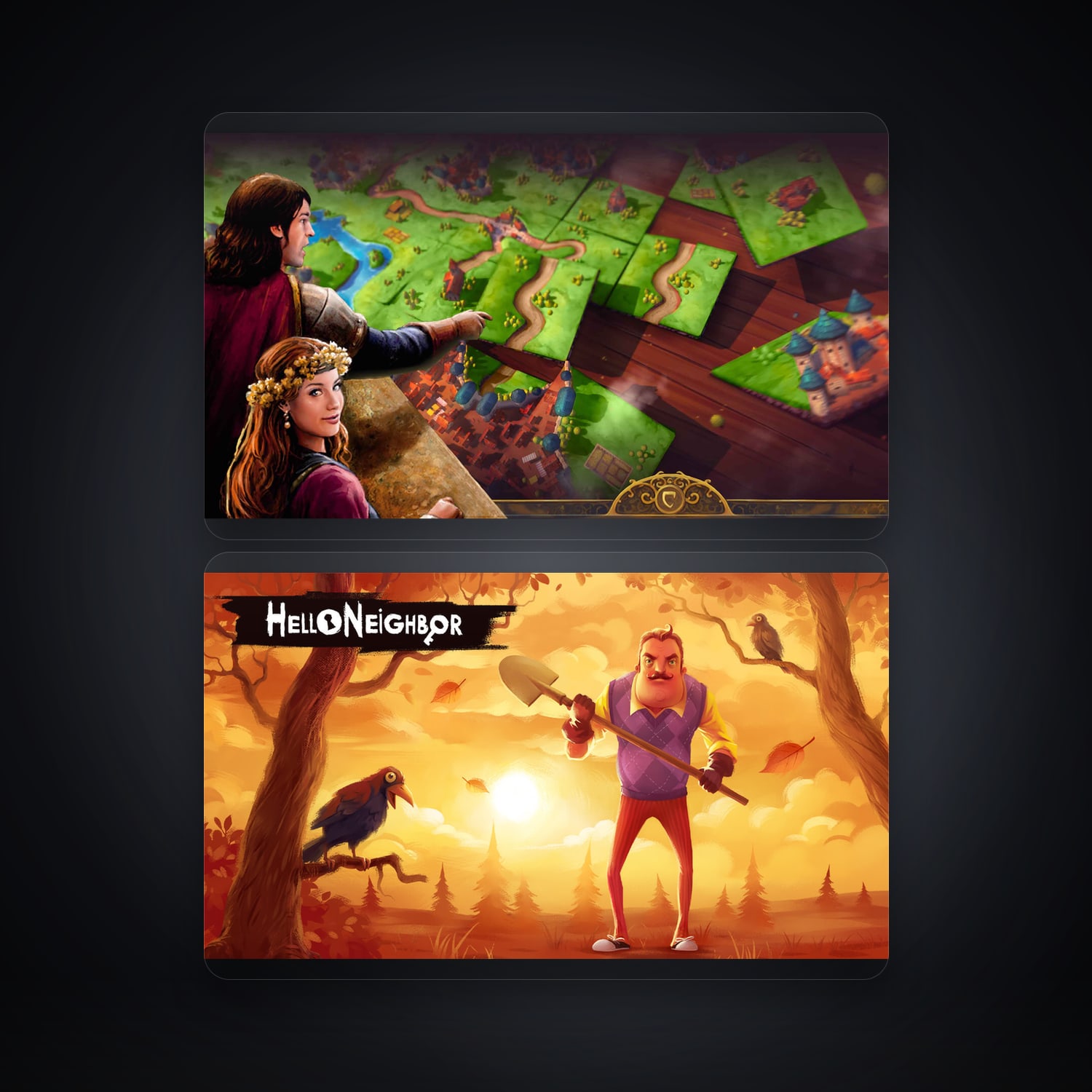 Epic Carcassonne + Hello Neighbor — SK — HabibiAccounts