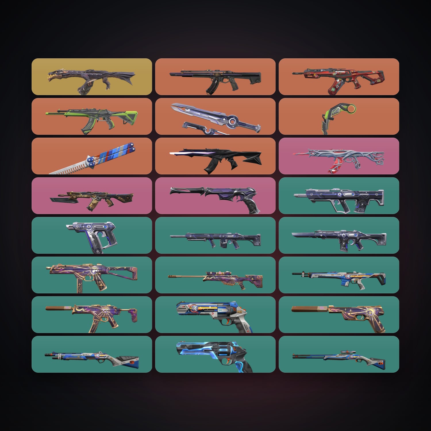 AP Bronze 2 locker — 3 knives, 24 skins, lvl 53 — HabibiAccounts