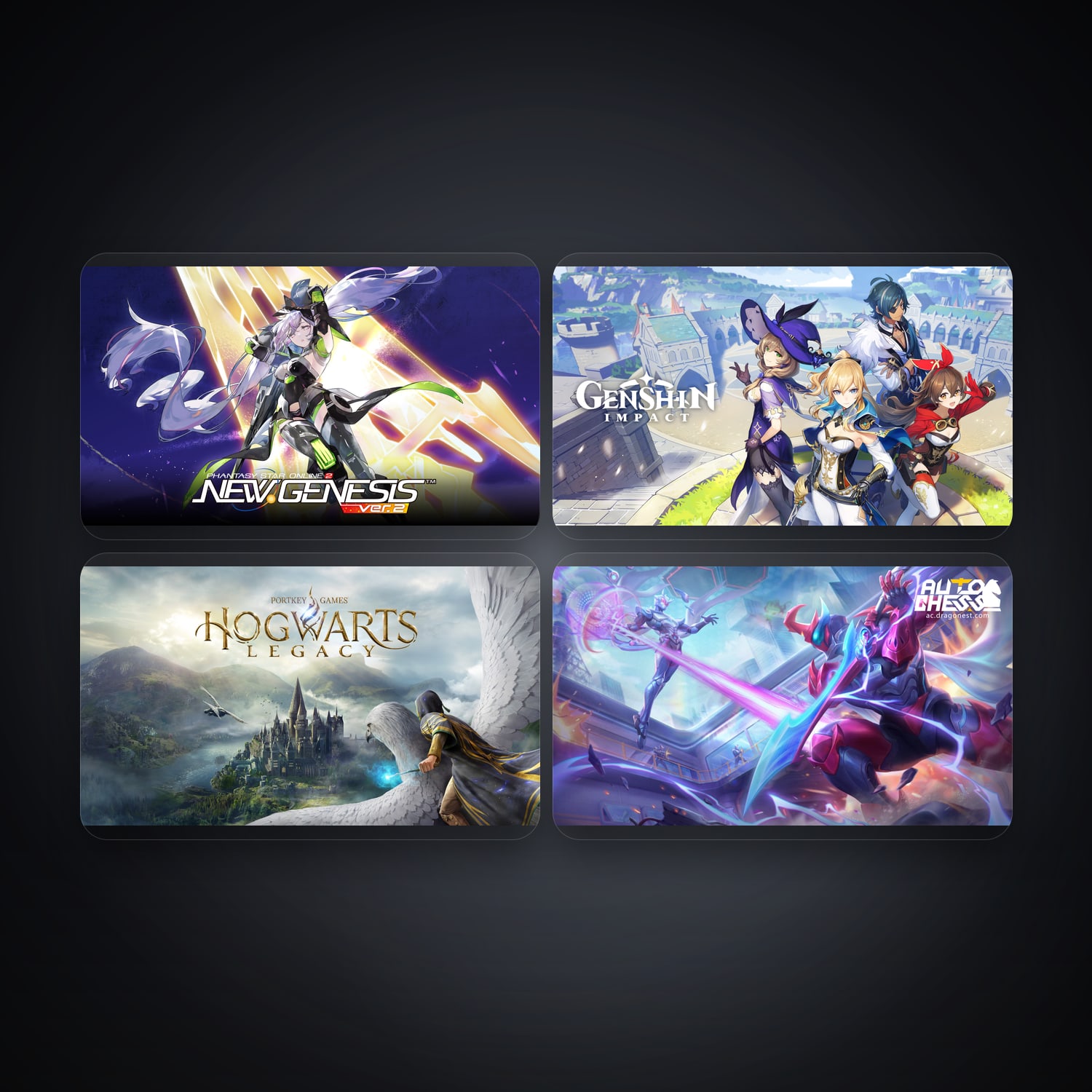 Epic Phantasy Star Online 2 New Genesis + Genshin Impact — TH — 4 games — HabibiAccounts