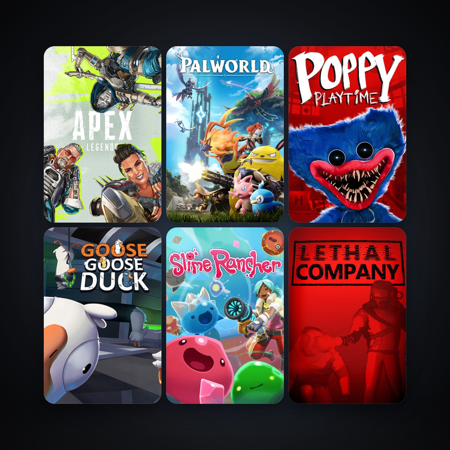 Slime Rancher + Apex Legends, 47 games, clean — HabibiAccounts