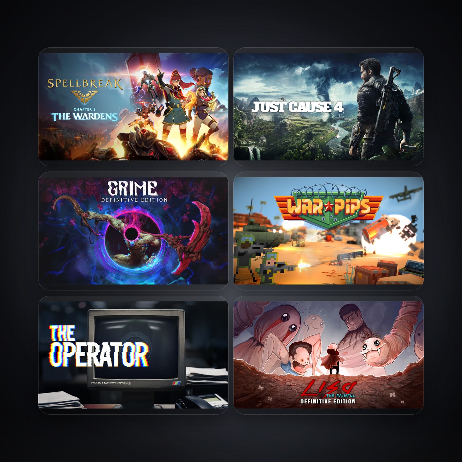 هالحساب إبك فيه Spellbreak وJust Cause 4، VN، 335 ألعاب — HabibiAccounts