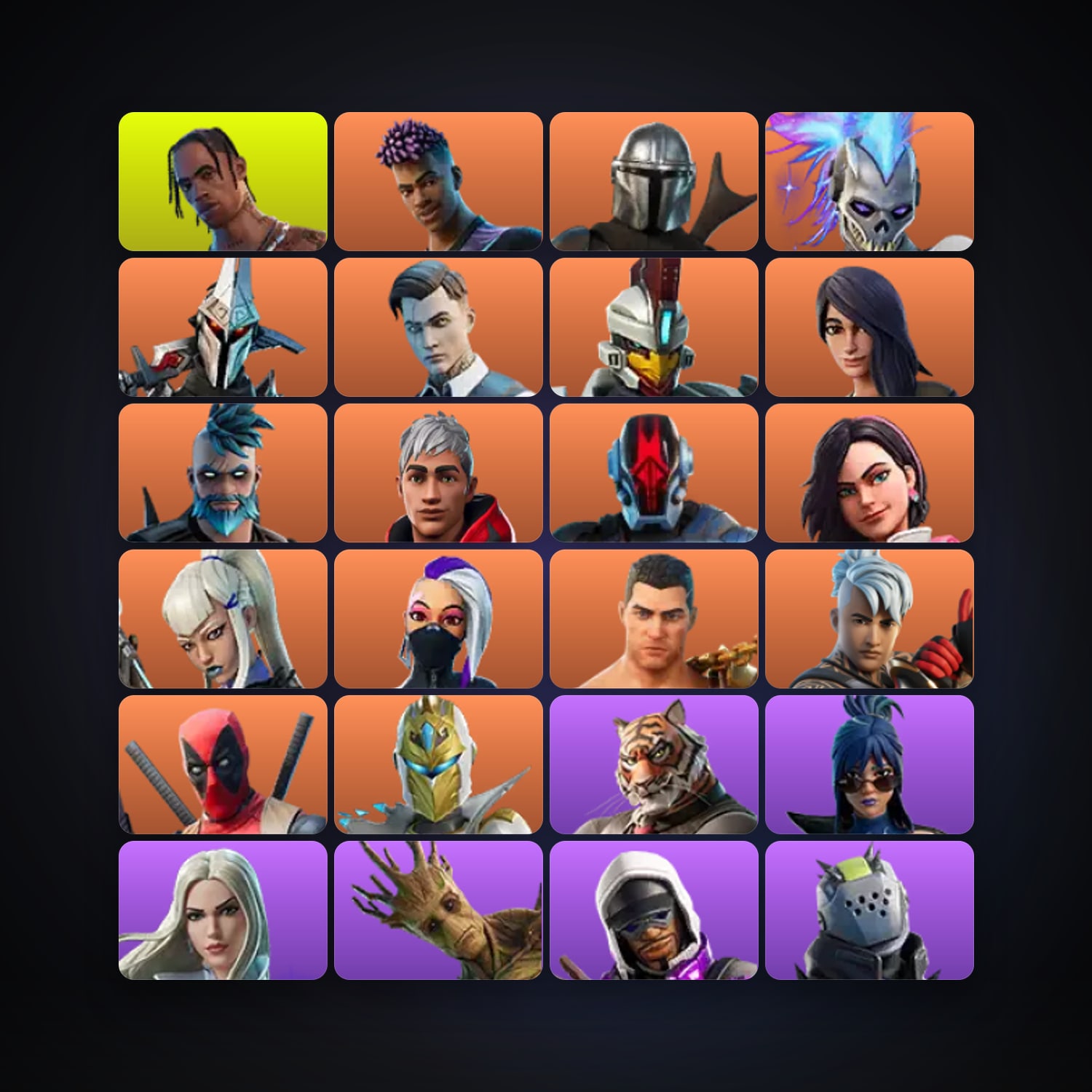 Fade — Mandalorian — 120 skins — 250 V-Bucks — lvl 1352 — HabibiAccounts