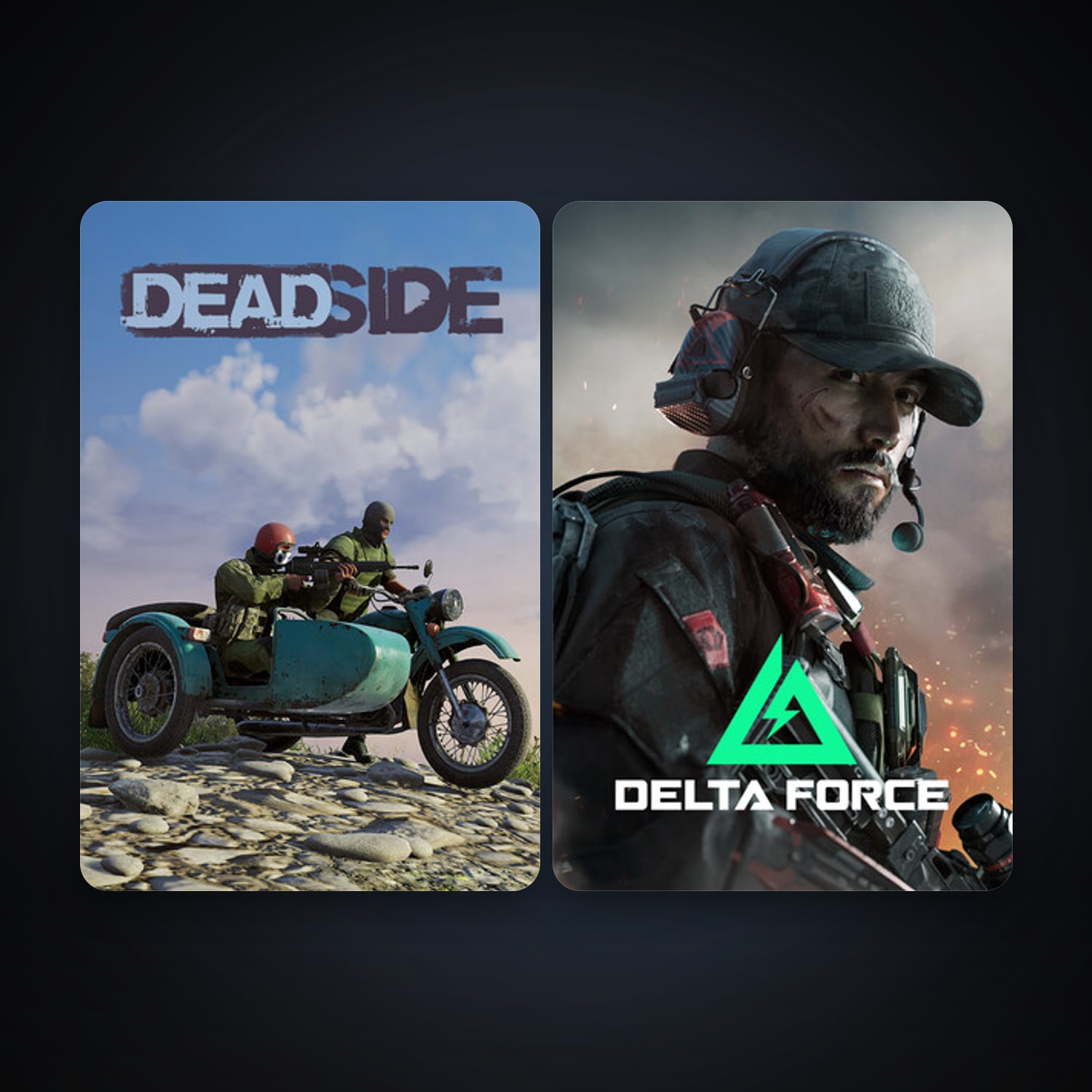 Deadside + Delta Force: Hawk Ops, 3 games, clean — HabibiAccounts