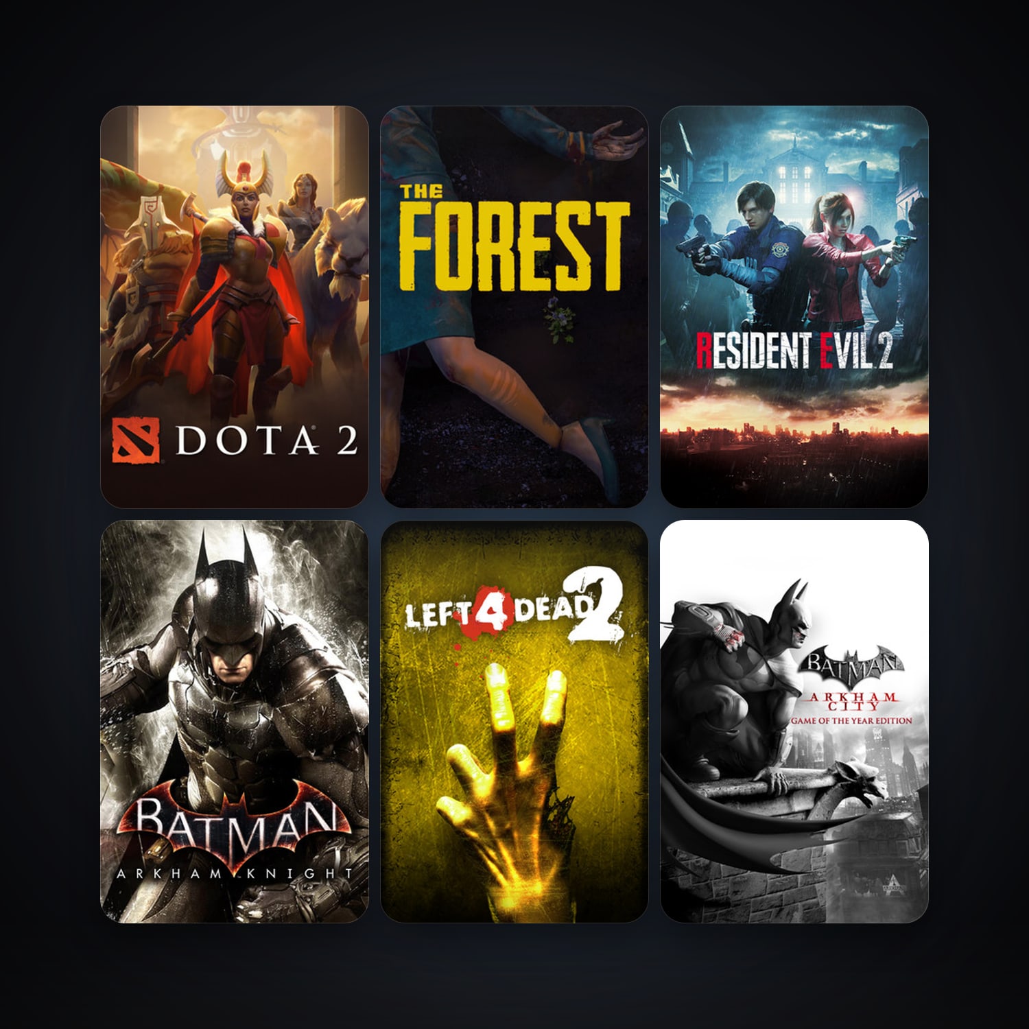 Left 4 Dead 2 + Dota 2, 45 games, clean — HabibiAccounts