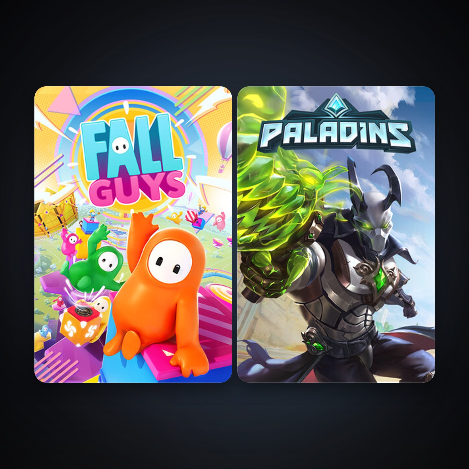 Paladins + Fall Guys, 6 games, clean — HabibiAccounts