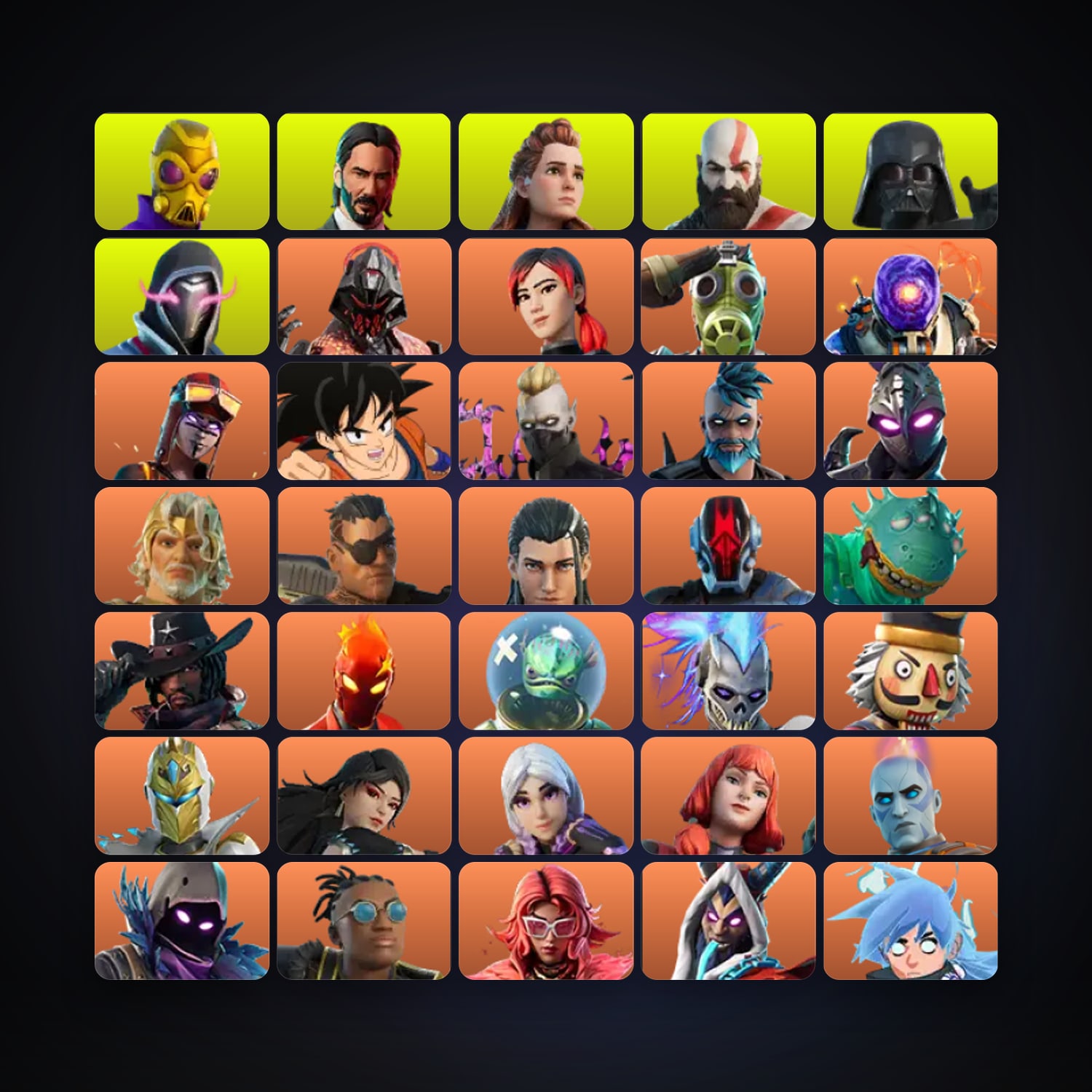 Oppressor — Polarity — 642 skins — 250 V-Bucks — lvl 4417 — HabibiAccounts