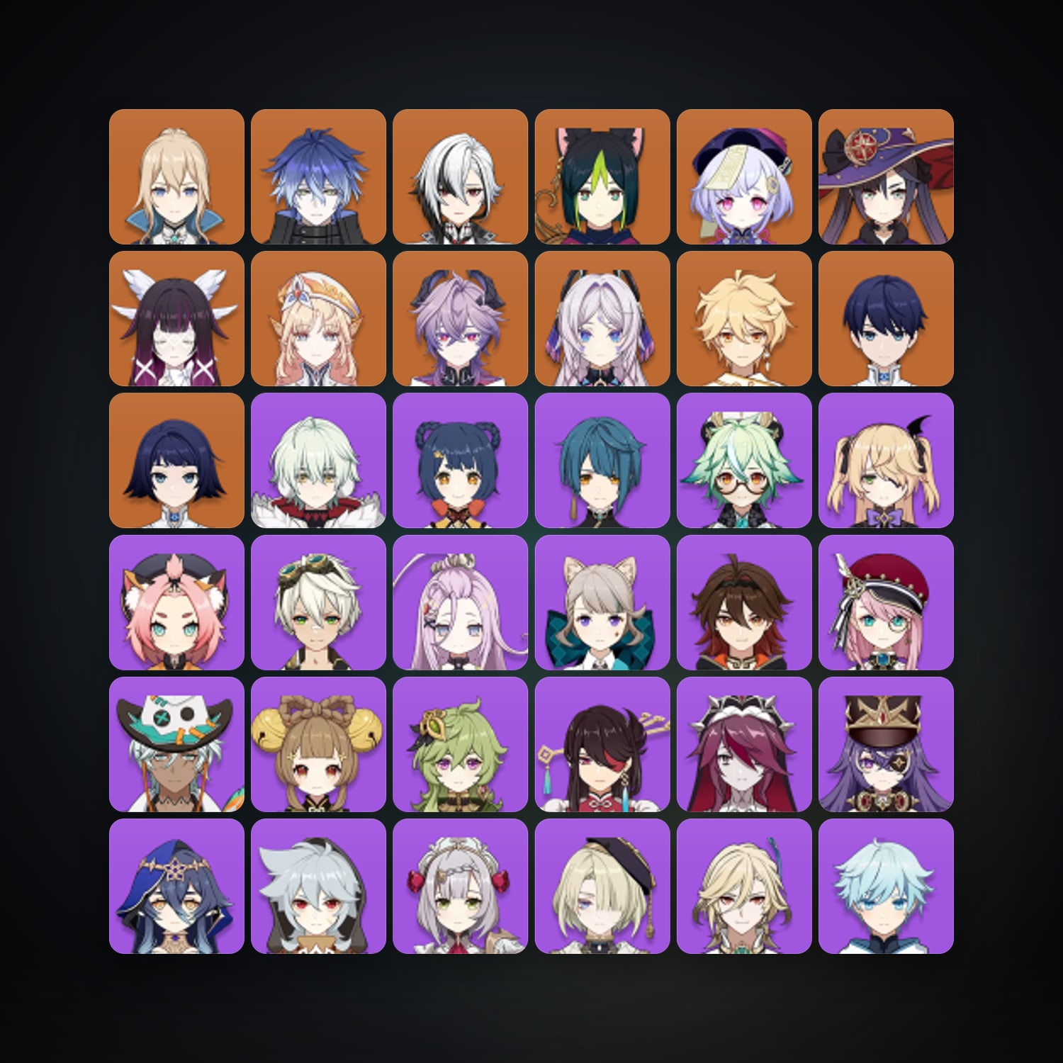 Genshin Impact | AR 58 | 58 Chars | 10× 5★ — Genshin / miHoYo Account — HabibiAccounts