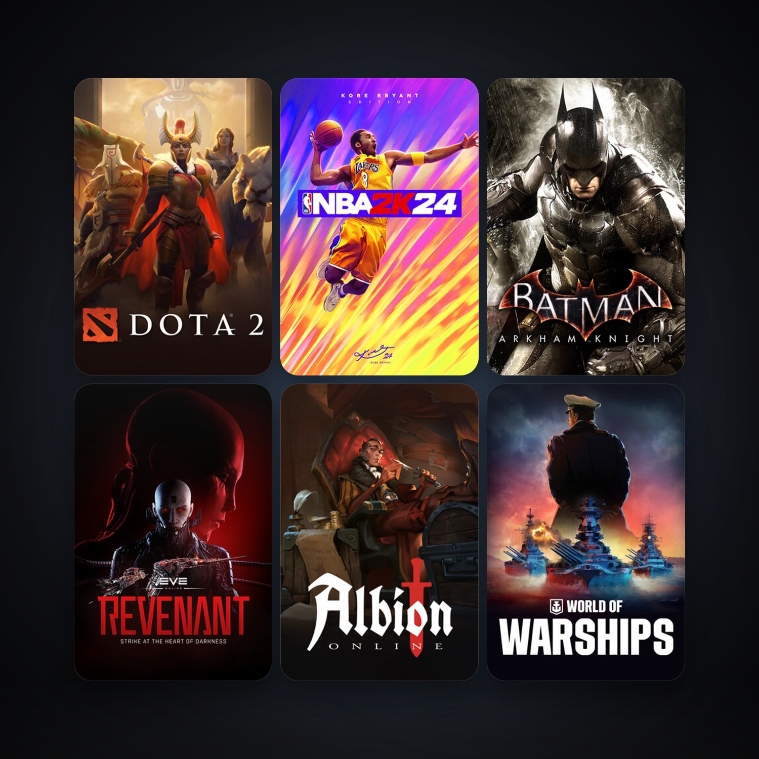 Dota 2 + EVE Online, 17 games, clean — HabibiAccounts