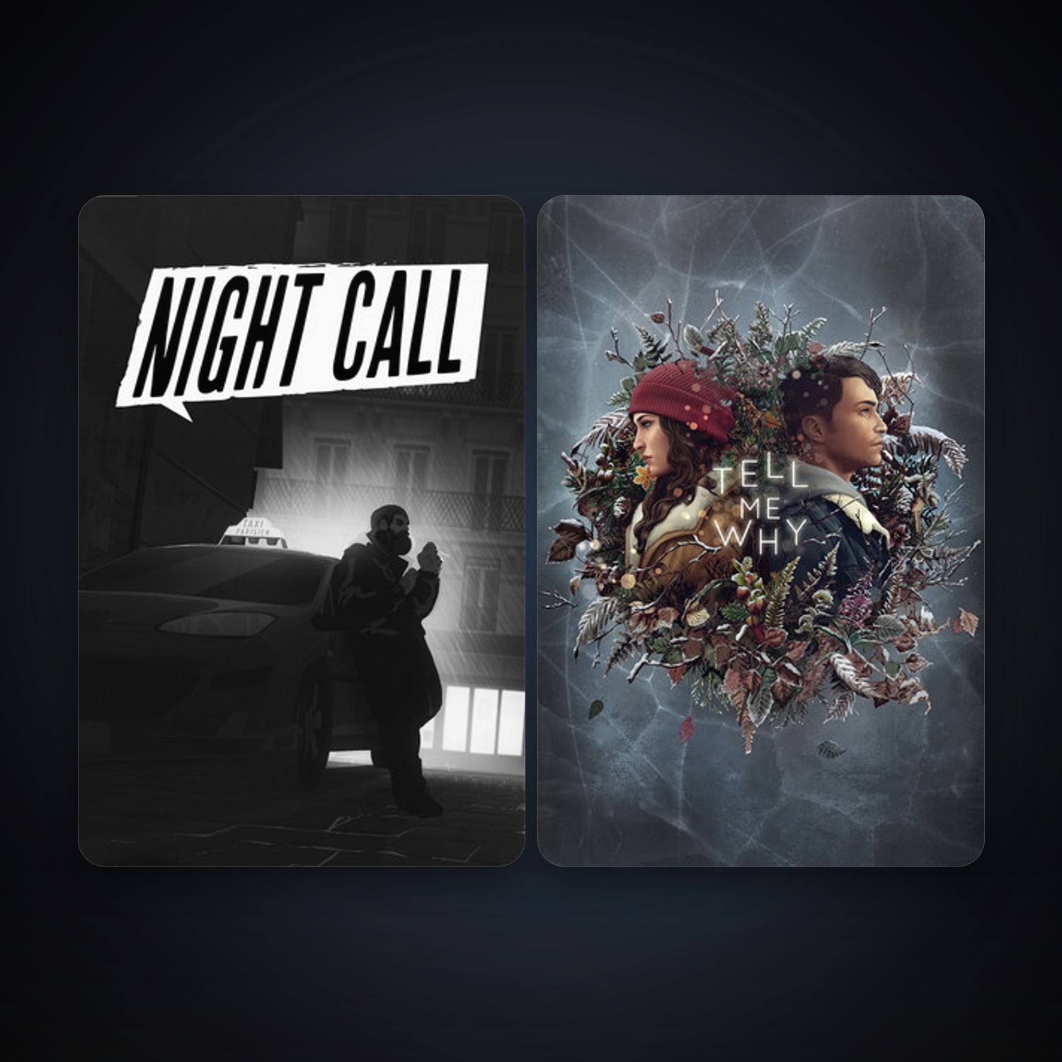 Night Call + Tell Me Why, 7 games, clean — HabibiAccounts