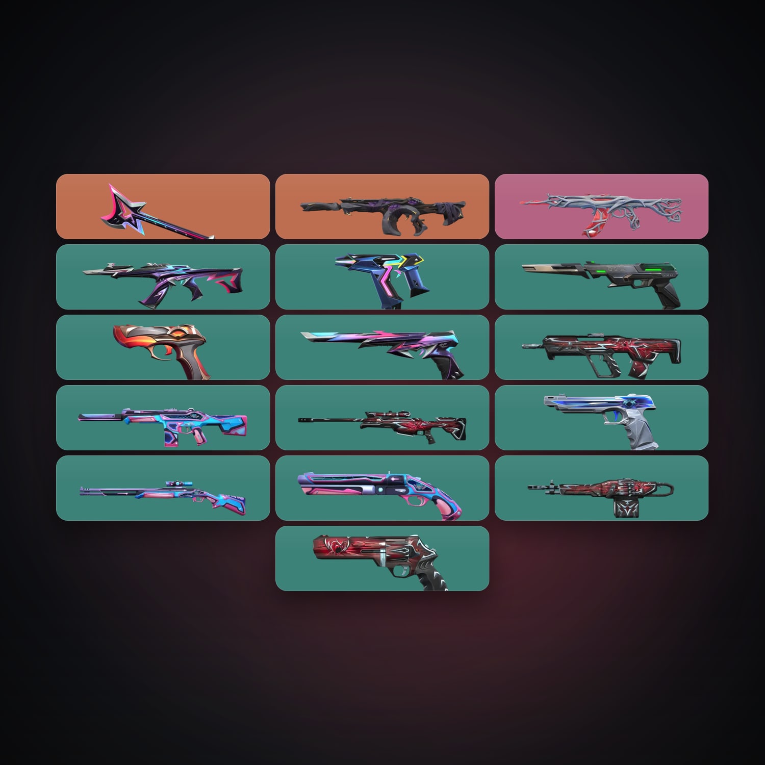 AP Gold 3 locker — 1 knives, 18 skins, lvl 139 — HabibiAccounts