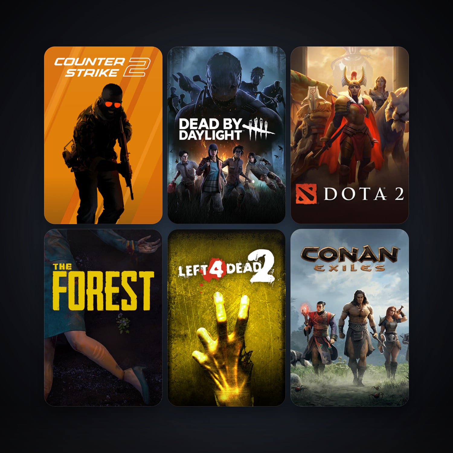 Left 4 Dead 2 + Dota 2, 24 games, clean — HabibiAccounts