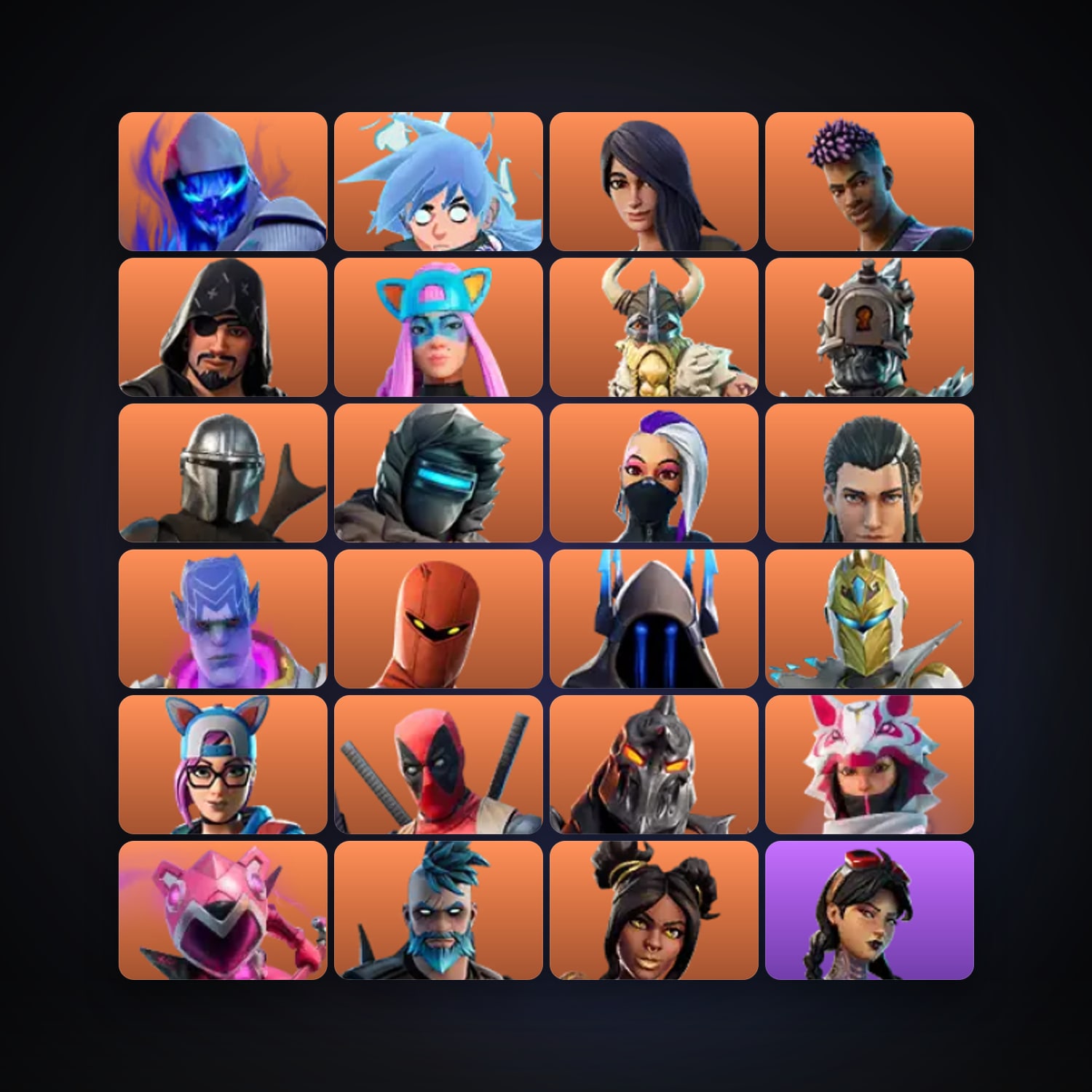 Fusion — Nezumi — 116 skins — 2.1K V-Bucks — lvl 1224 — HabibiAccounts