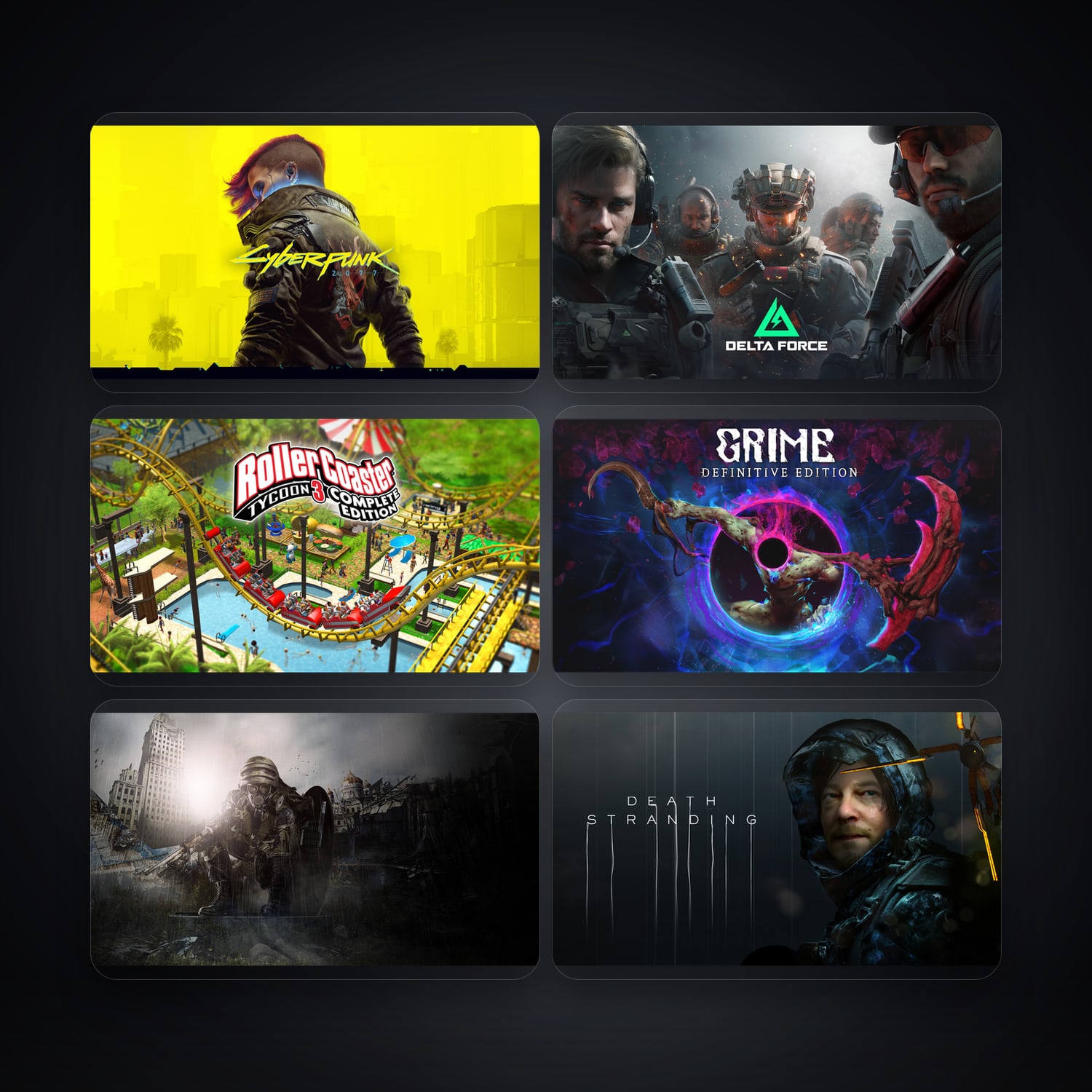 Epic Cyberpunk 2077 + Delta Force — KR — 48 games — HabibiAccounts