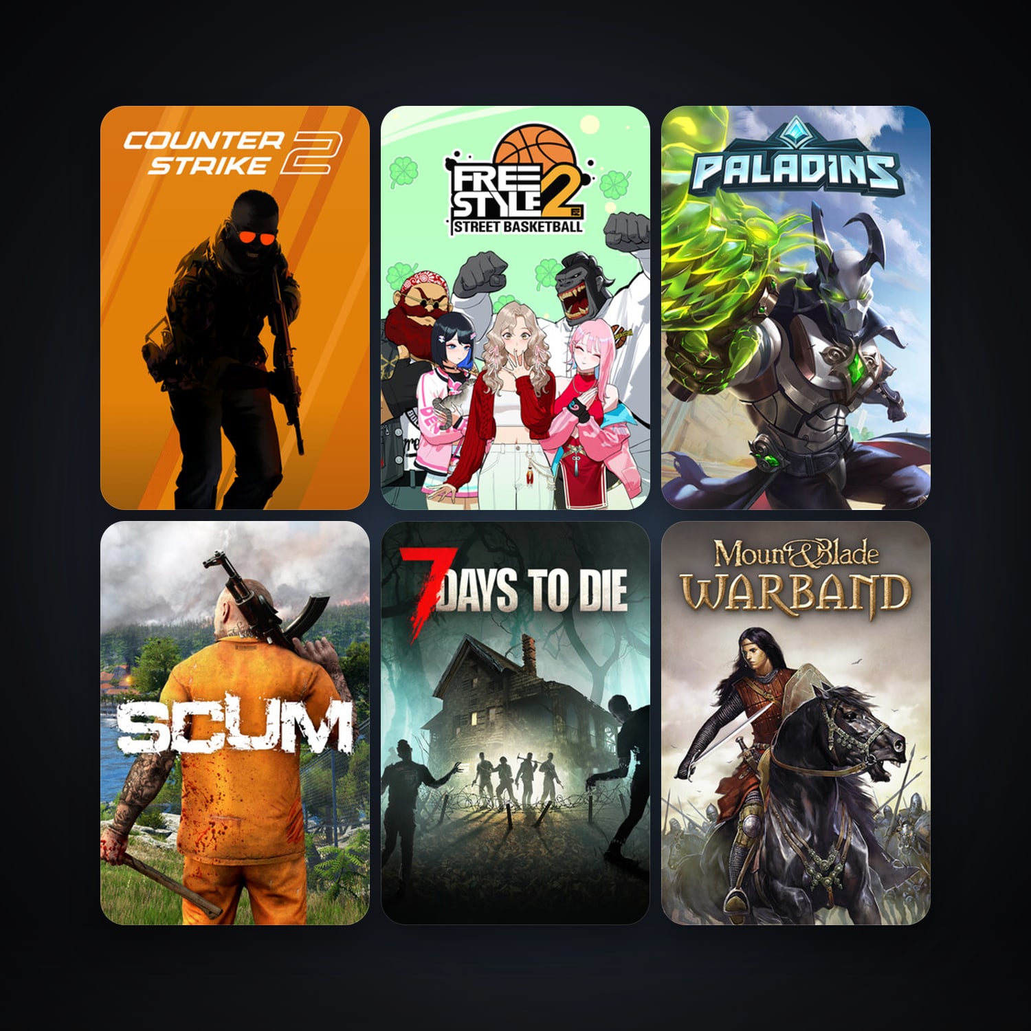 CS2 Prime + Mount & Blade: Warband, 123 games, Steam 11, clean — HabibiAccounts