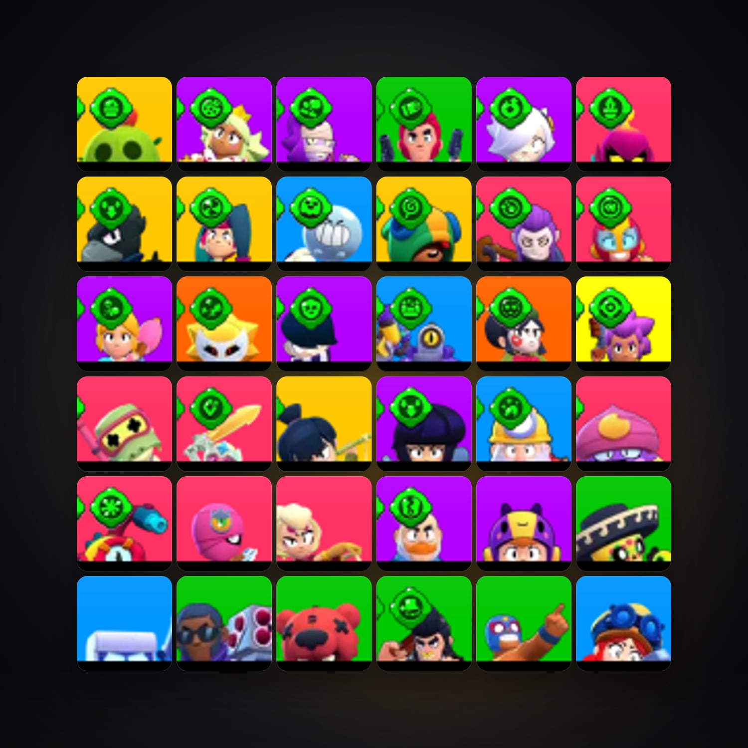 84 Brawlers | 27.4K Trophies — HabibiAccounts