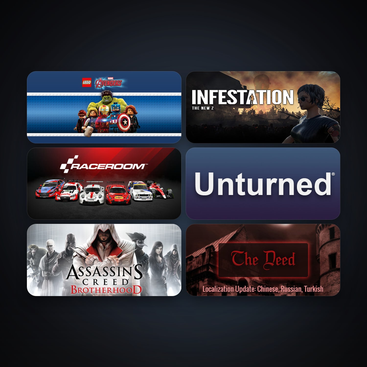 Free CS2 (No Prime) + Assassin’s Creed Brotherhood, 22 games, clean — HabibiAccounts