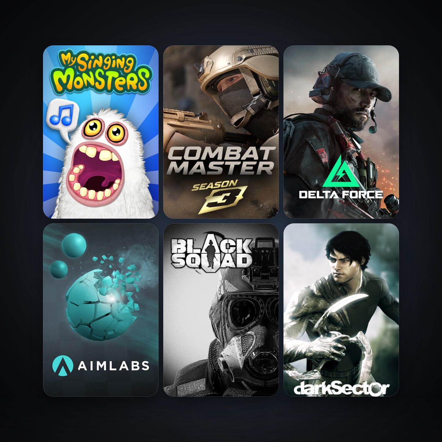 Dark Sector + Pankapu, 33 games, clean — HabibiAccounts